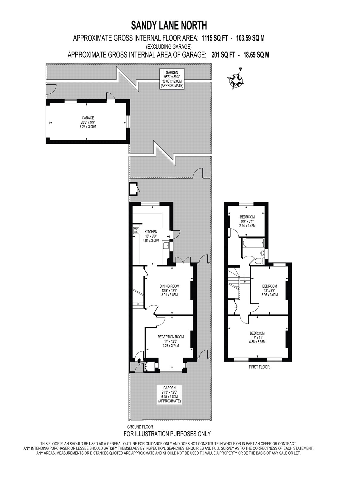 Sandy Lane North, Wallington SM6, 3 bedroom semidetached house for