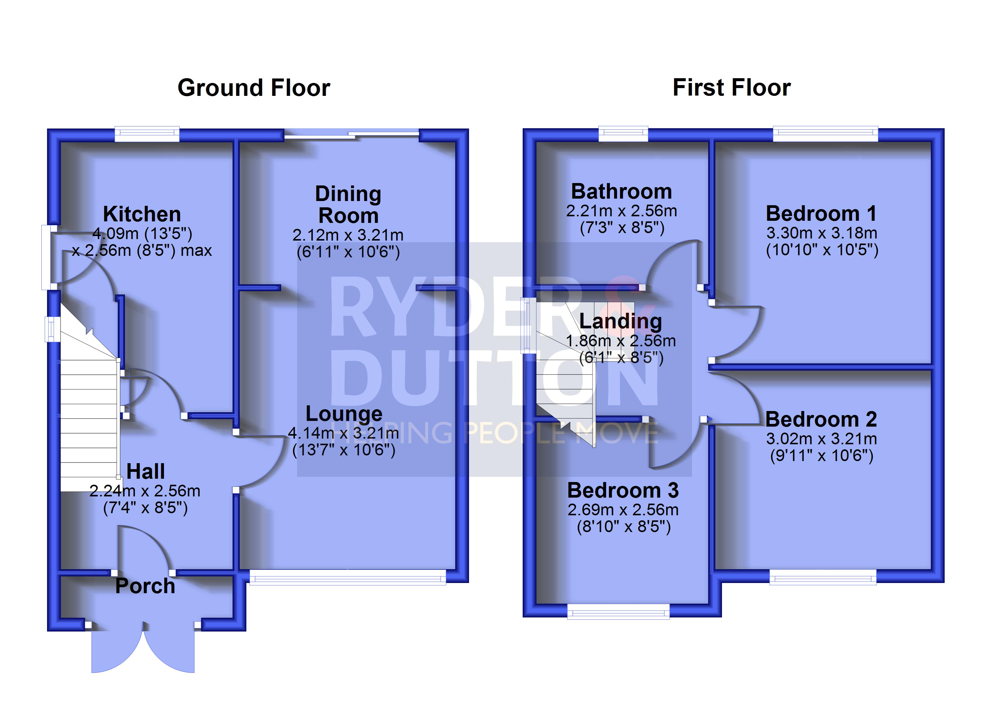52, Hardfield Road, Middleton floorplan