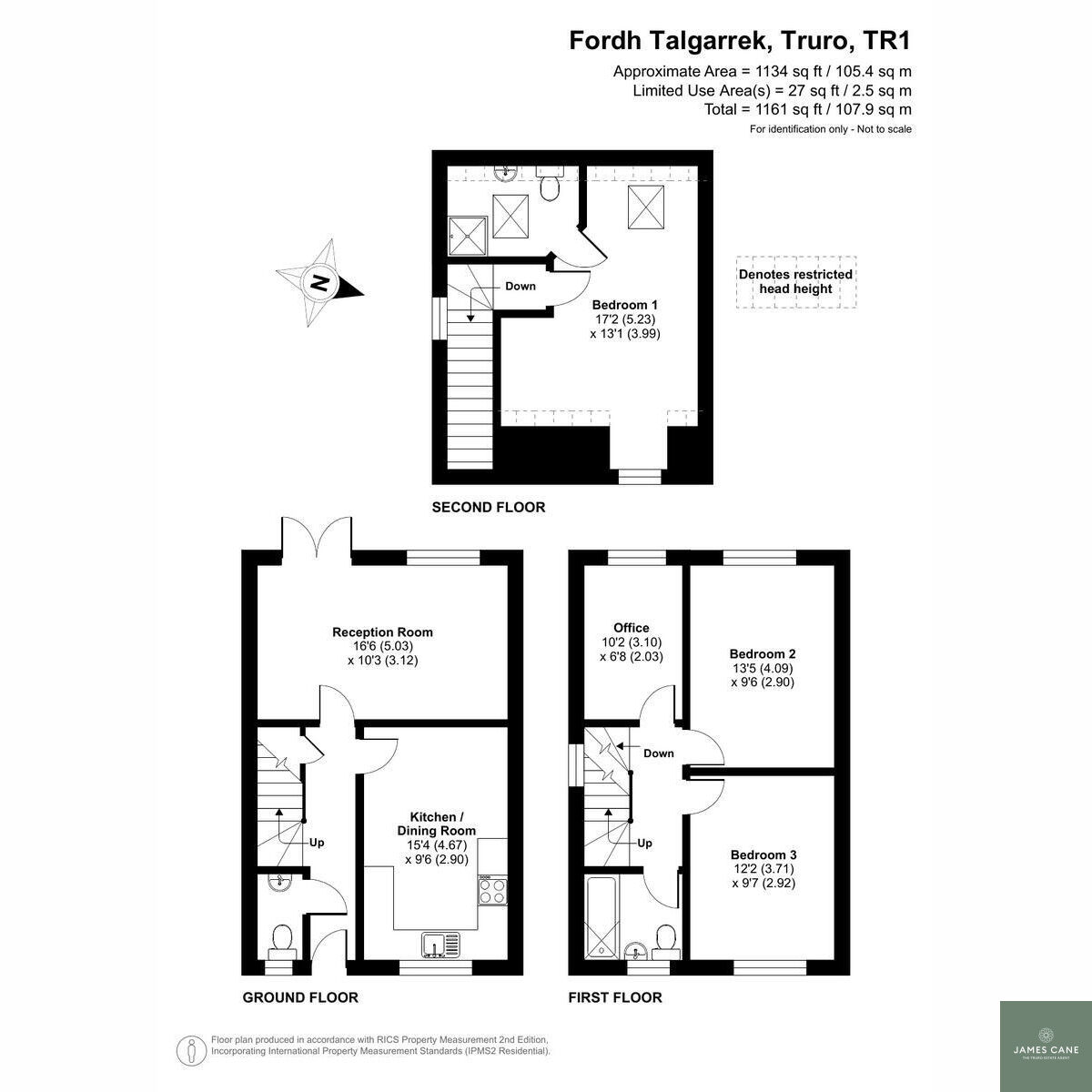 44, Fordh Talgarrek, Truro floorplan