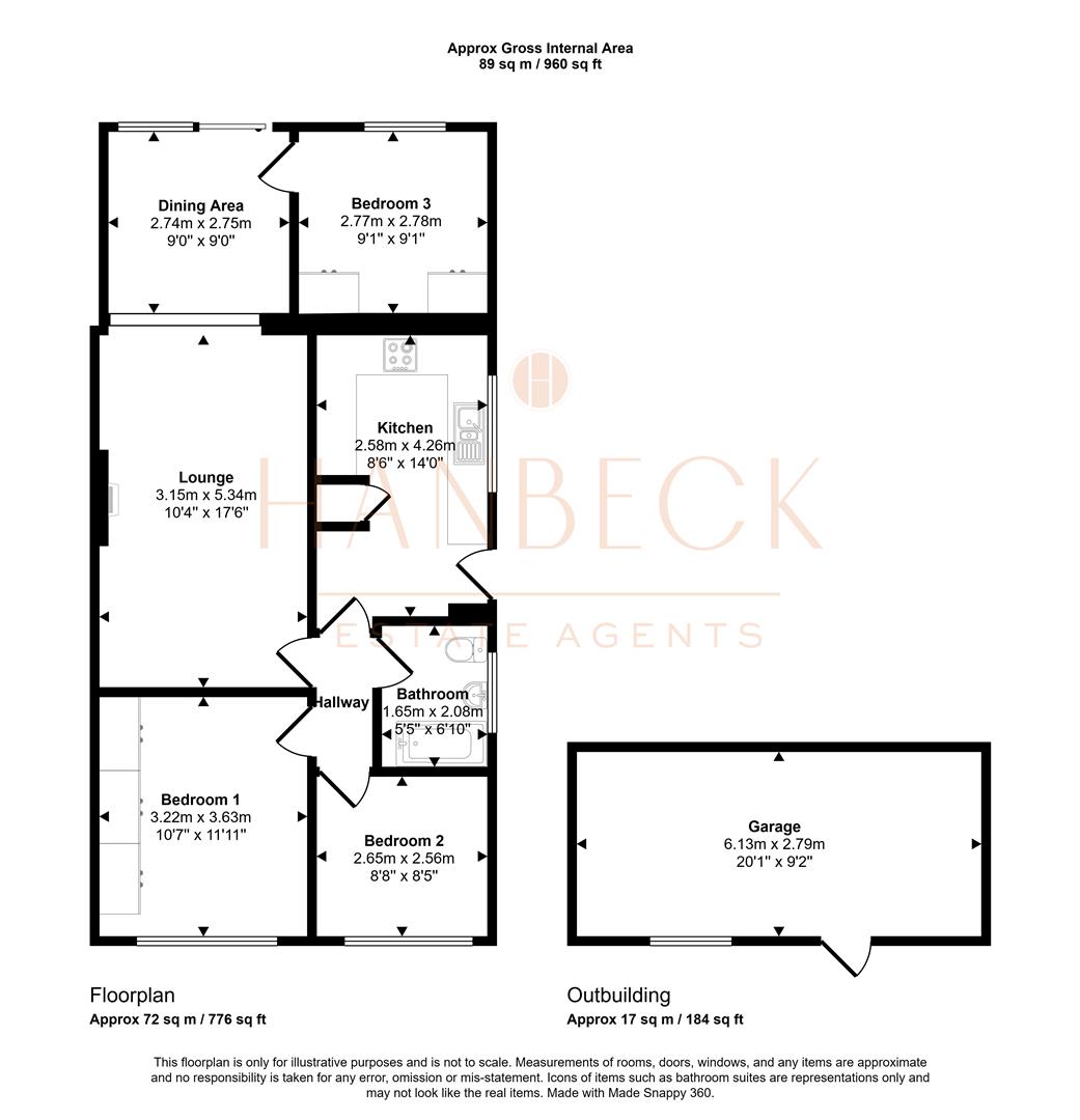 11, Baysdale, Hull floorplan