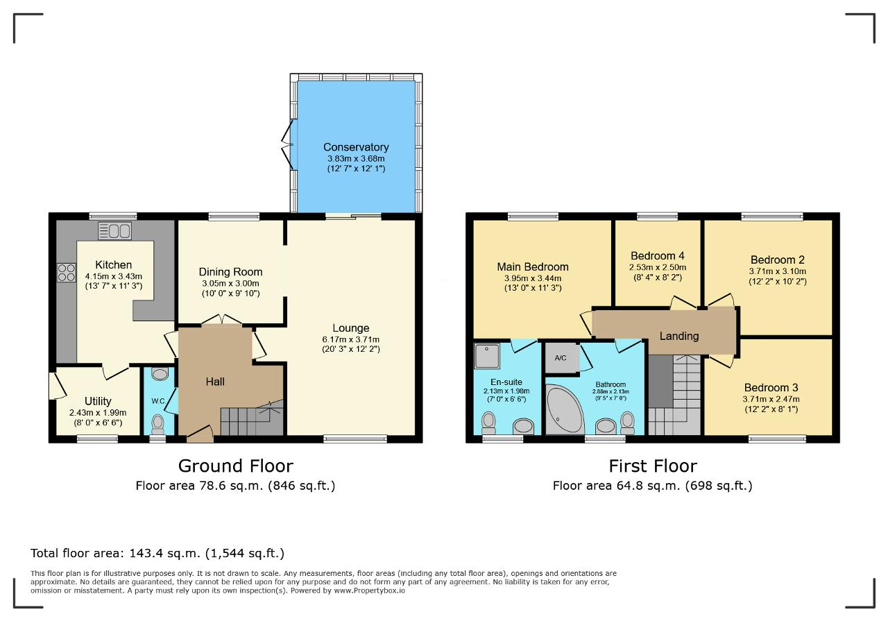 12, Sutton Meadows, Wisbech floorplan