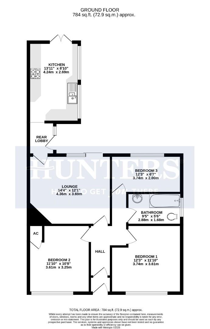 20, New Street, Burntwood floorplan