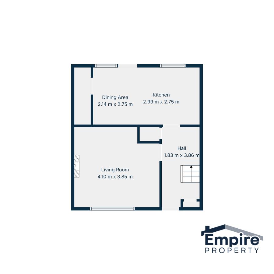 105, New Stevenston Road, Motherwell floorplan