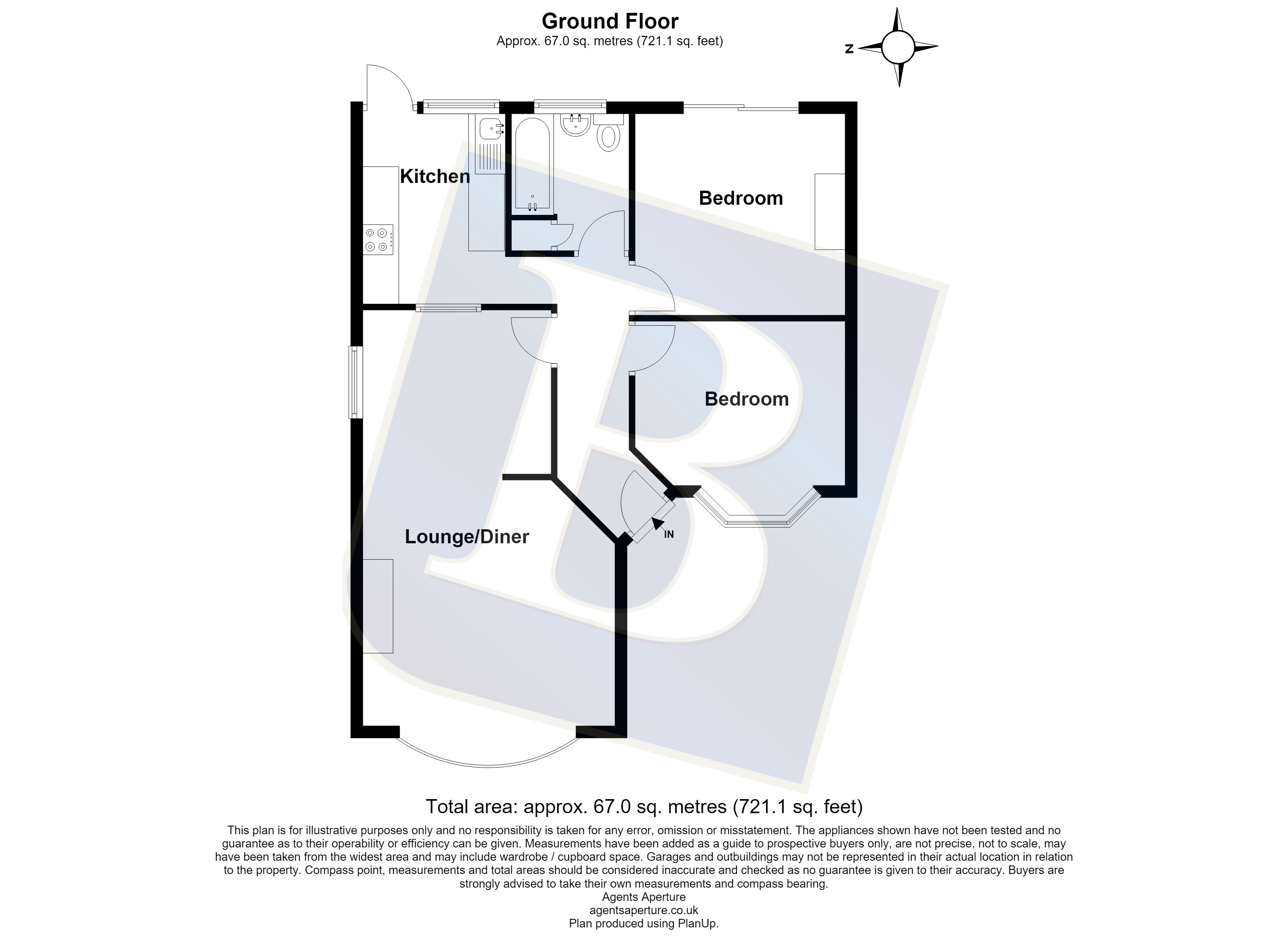 38, Mansfield Gardens, Hornchurch floorplan