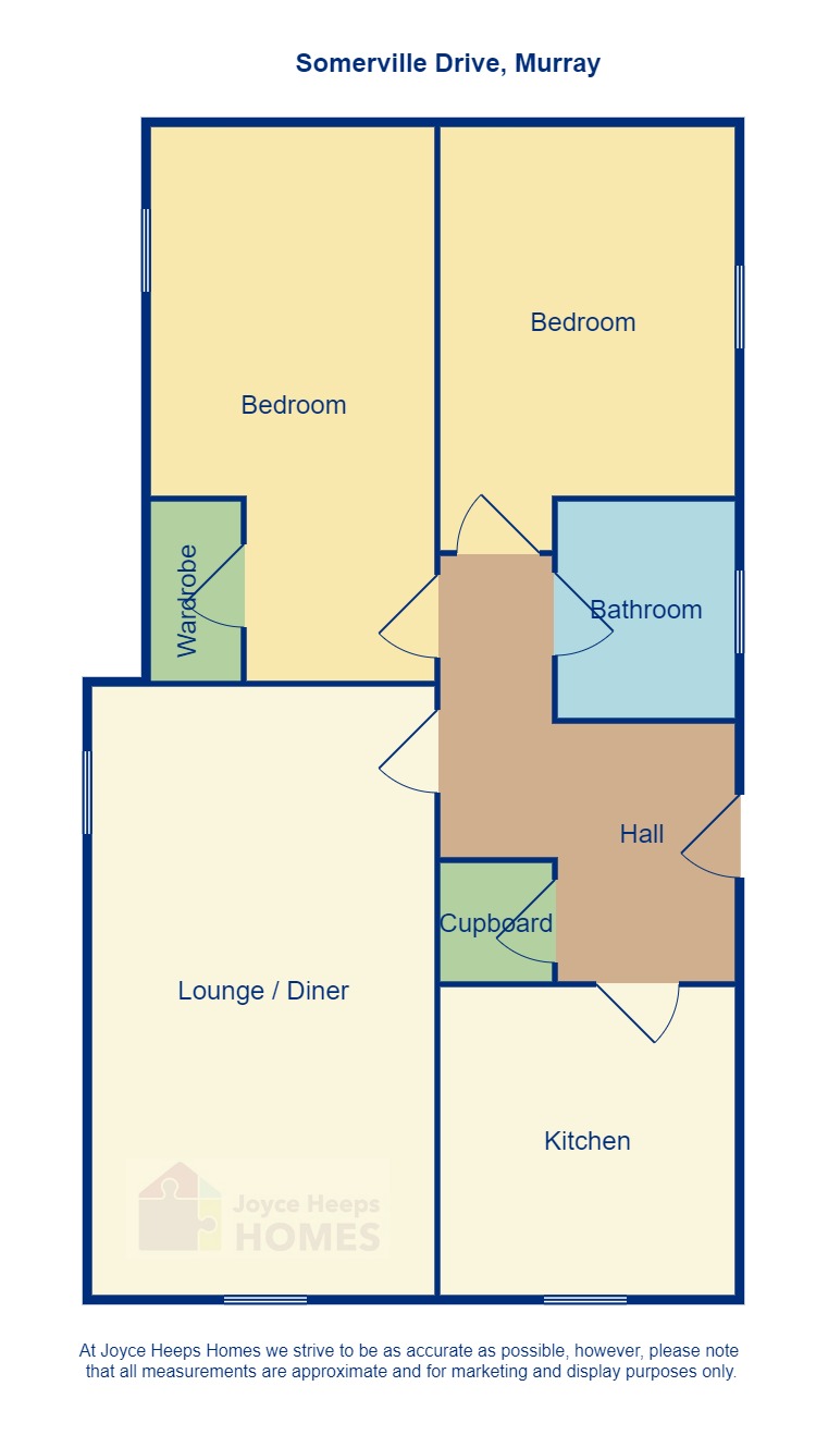 Somerville Drive, The Murray, East Kilbride G75, 2 bedroom flat for