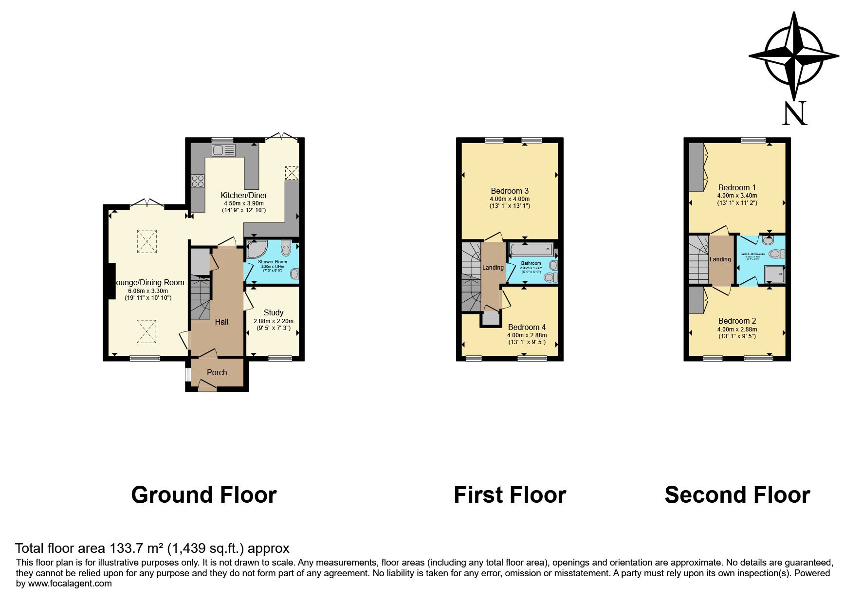 6, Elm Drive, Birmingham floorplan