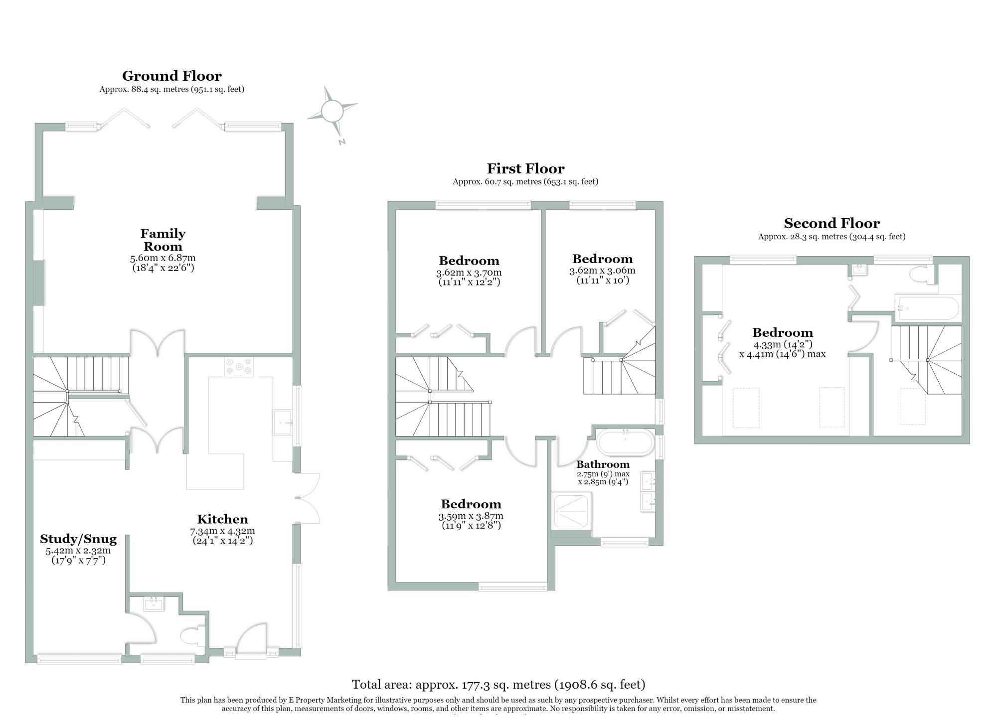 11 Chesholt Close, Haslemere floorplan