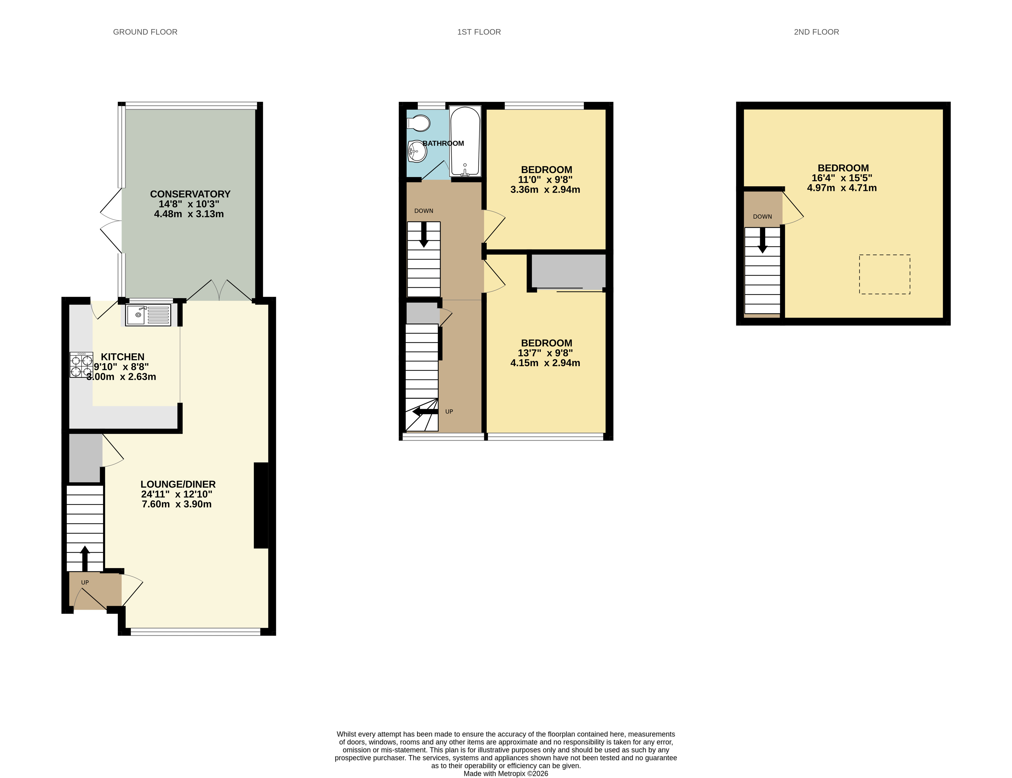 1, Laidlaw Gardens, Glasgow floorplan