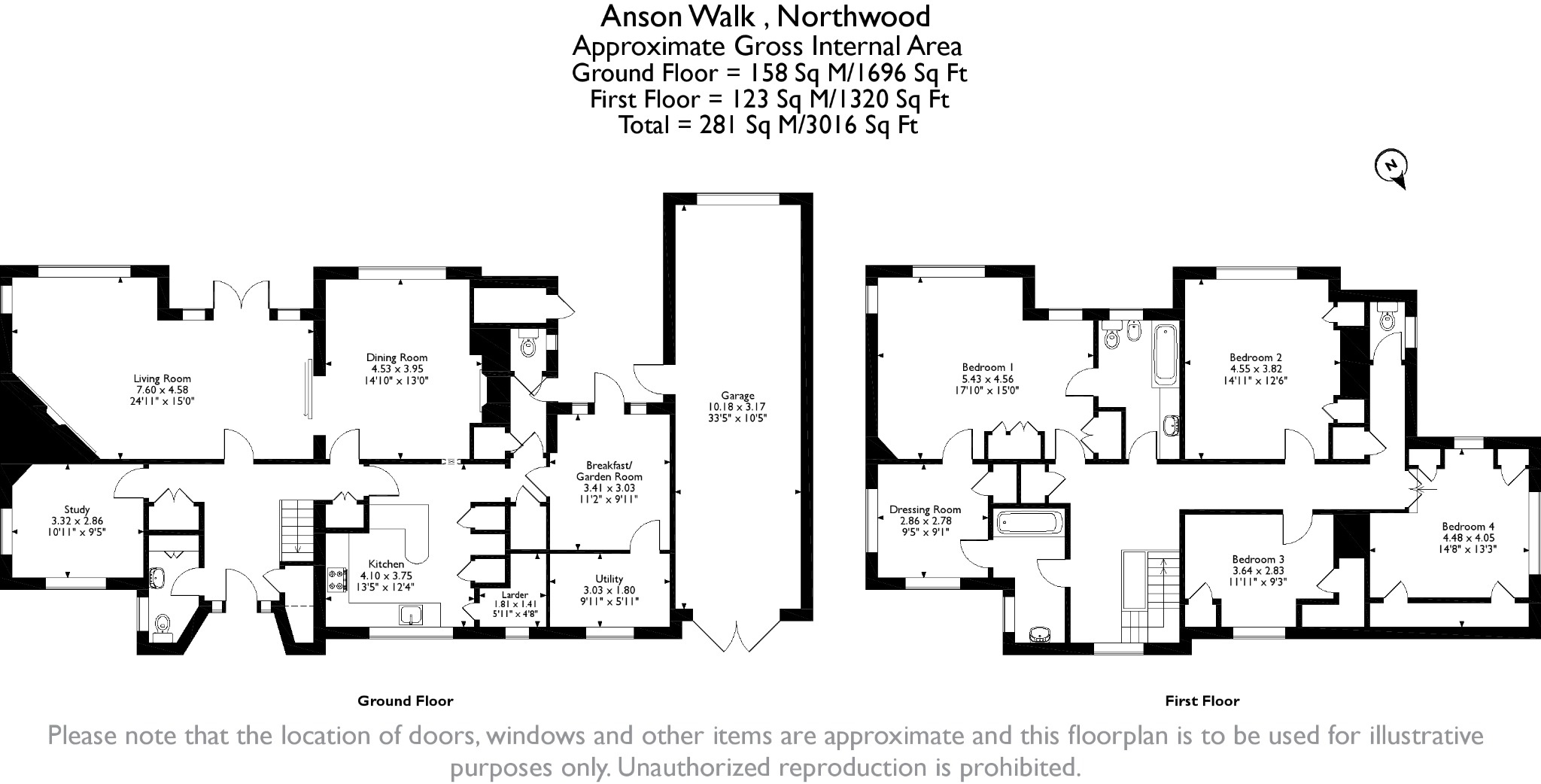 4 Bedrooms Detached house for sale in Anson Walk, Northwood HA6