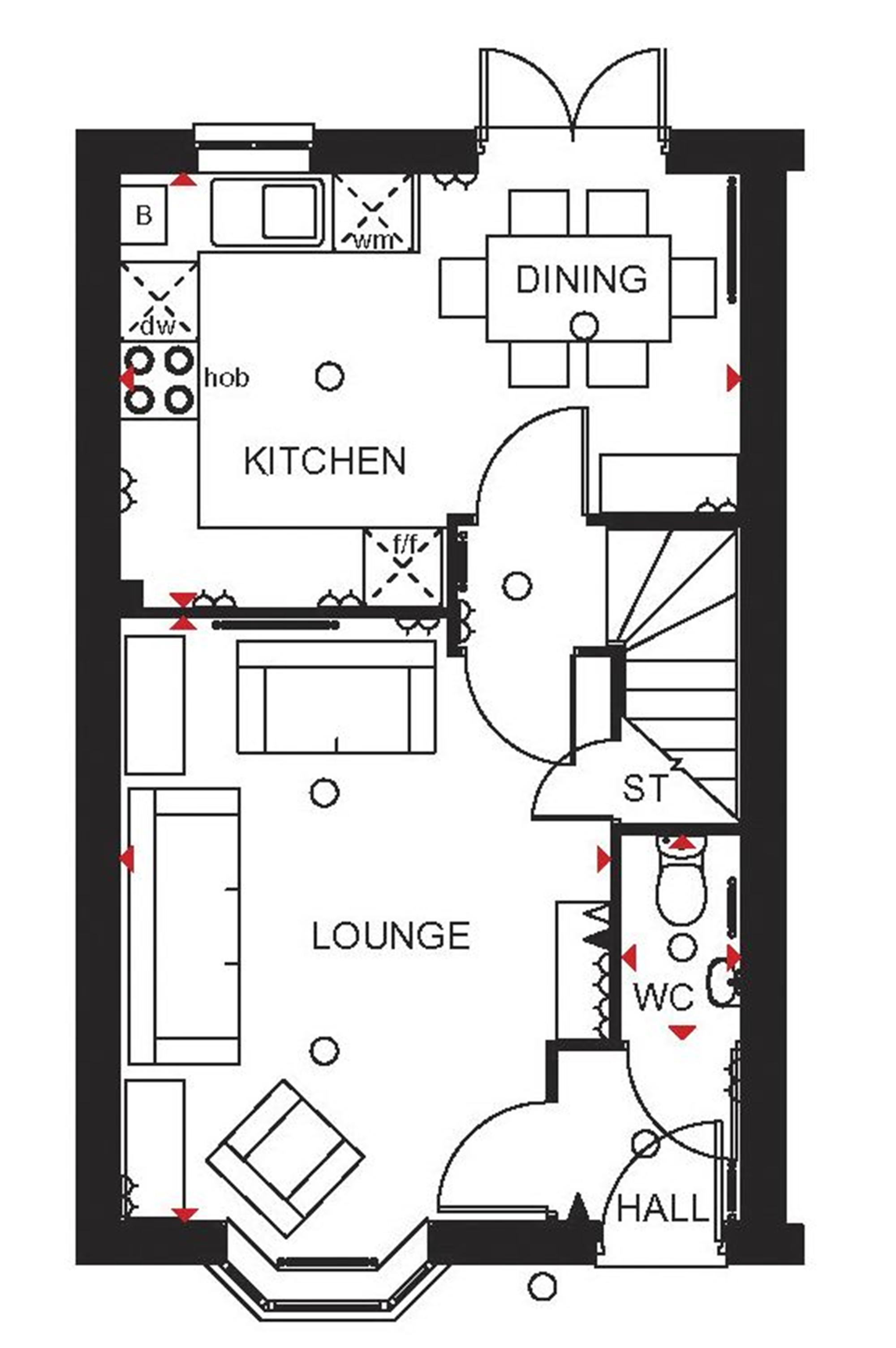 3 Bedrooms Semi-detached house for sale in 