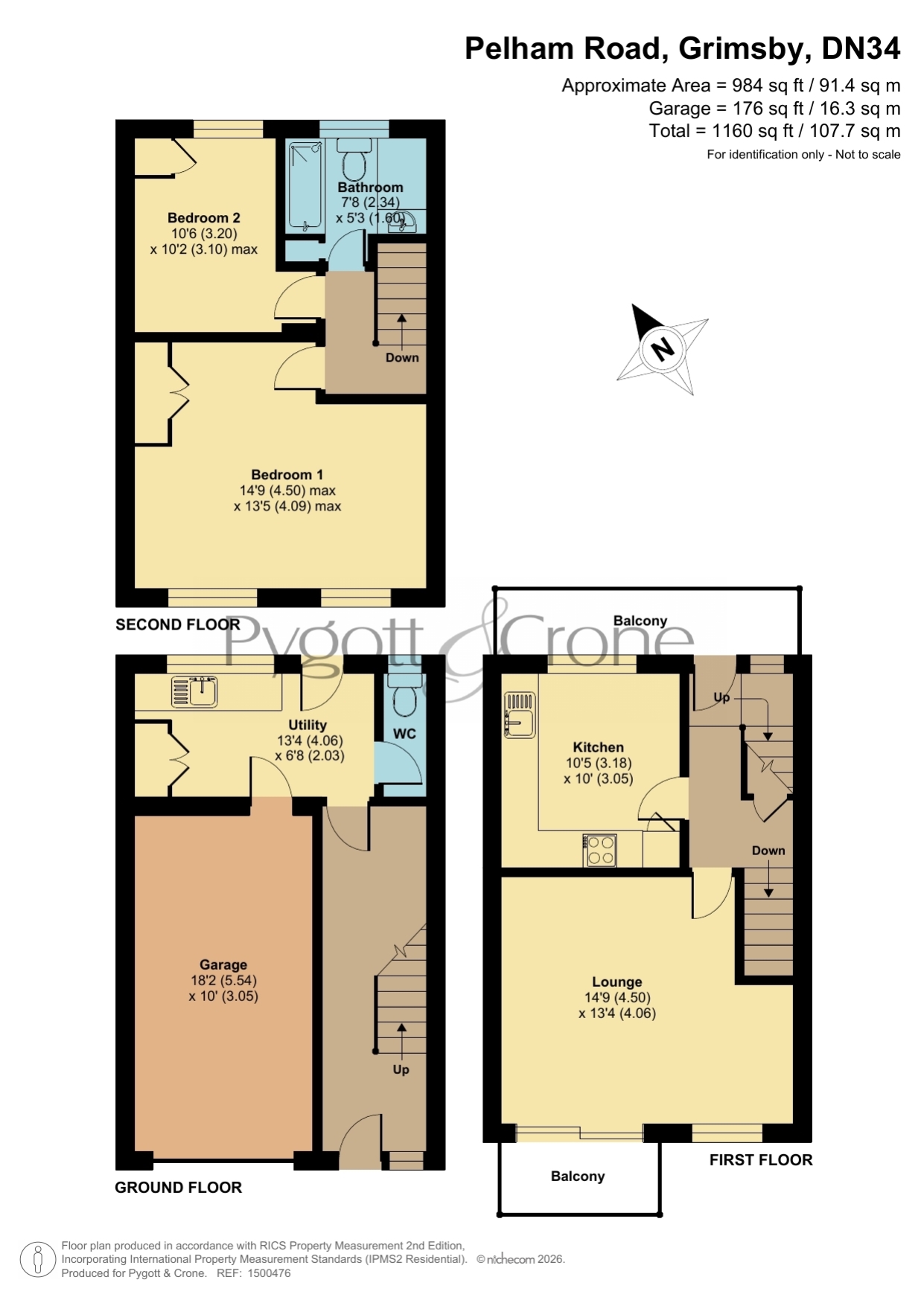 16, Pelham Road, Grimsby floorplan