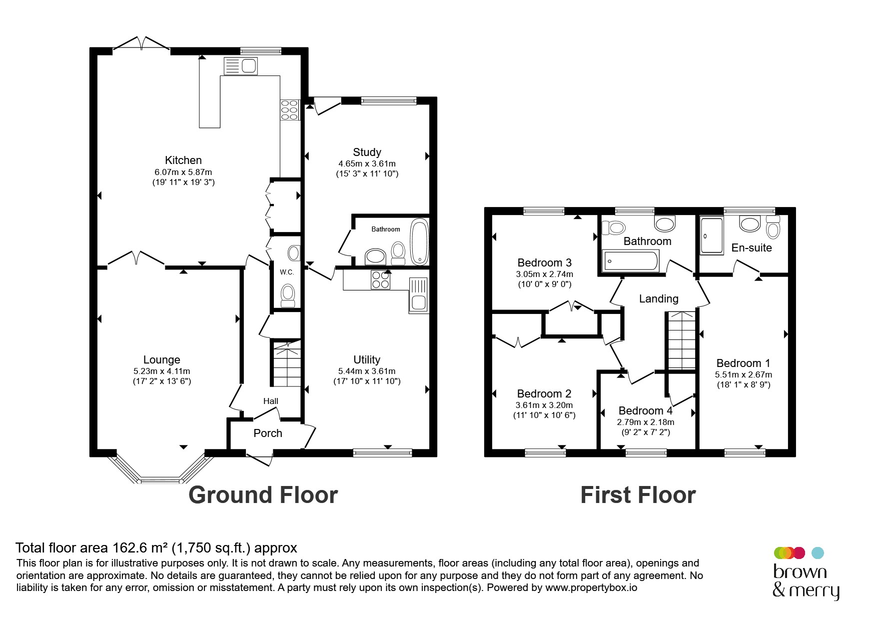 164, Chambersbury Lane, Hemel Hempstead floorplan