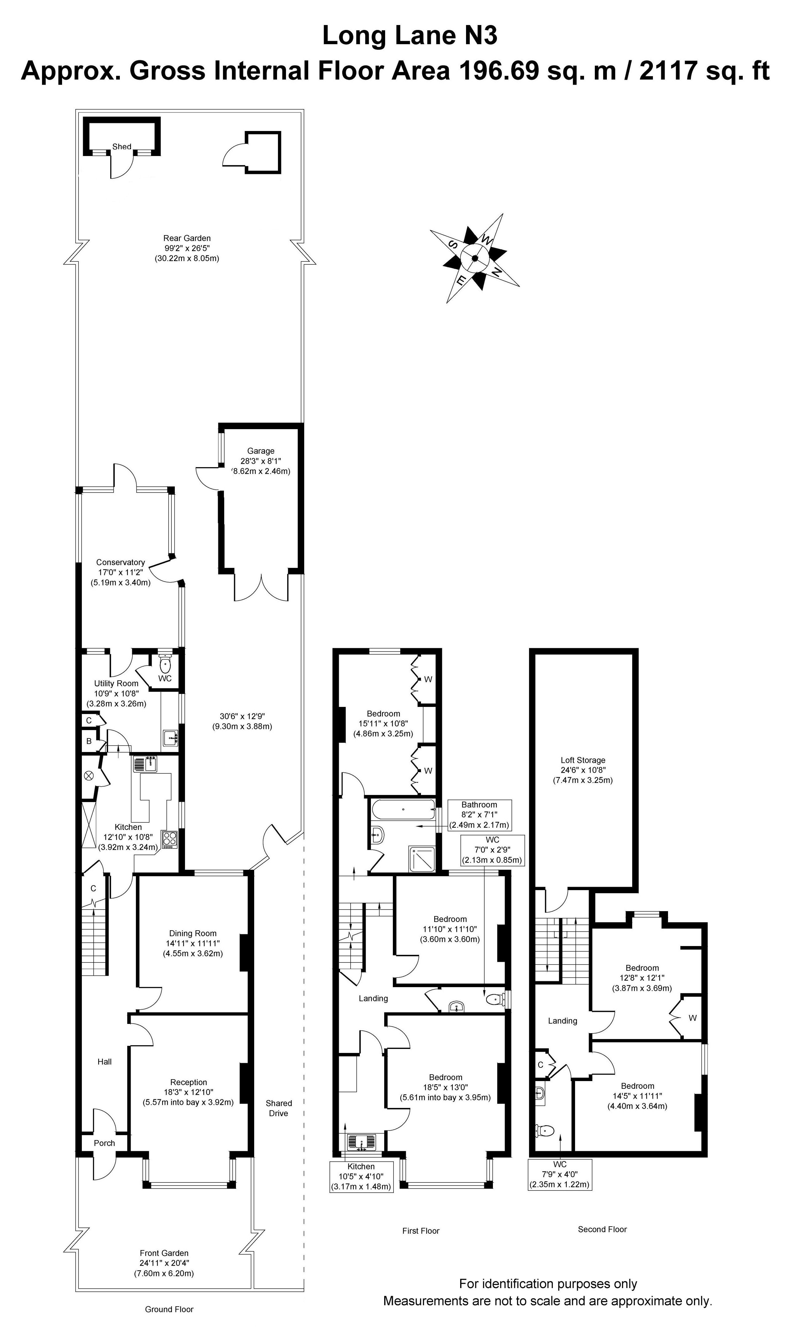 42, Long Lane, London floorplan