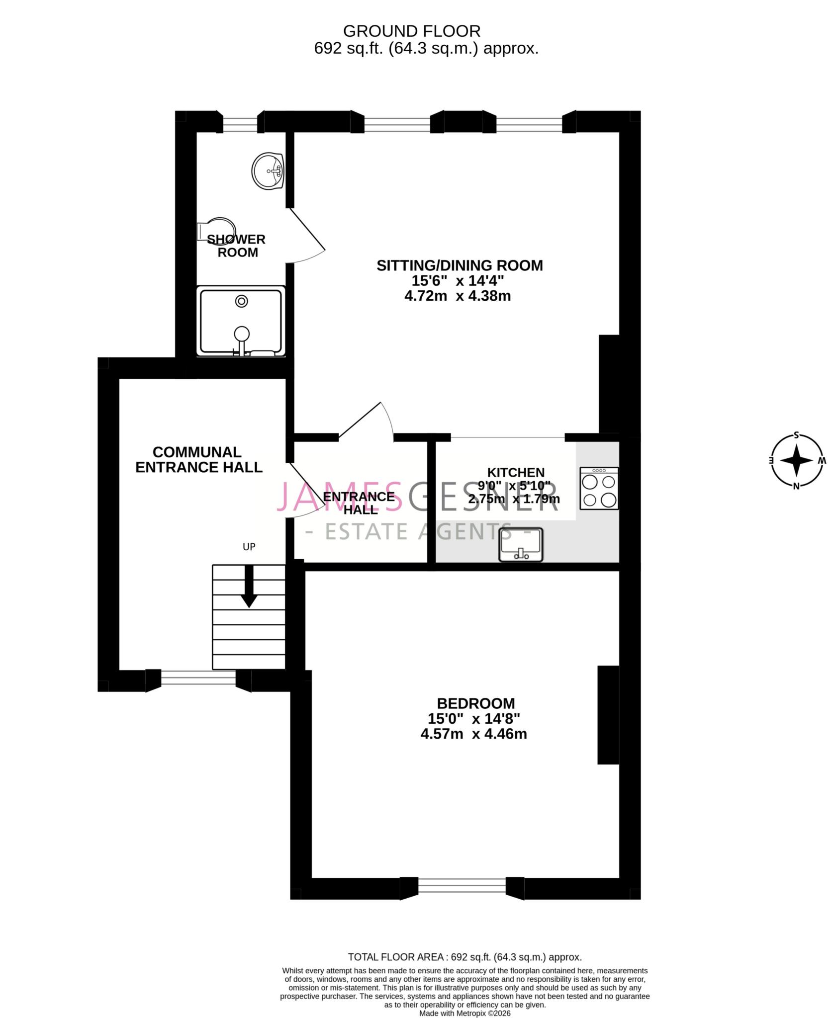 82c, High Street, Wallingford floorplan