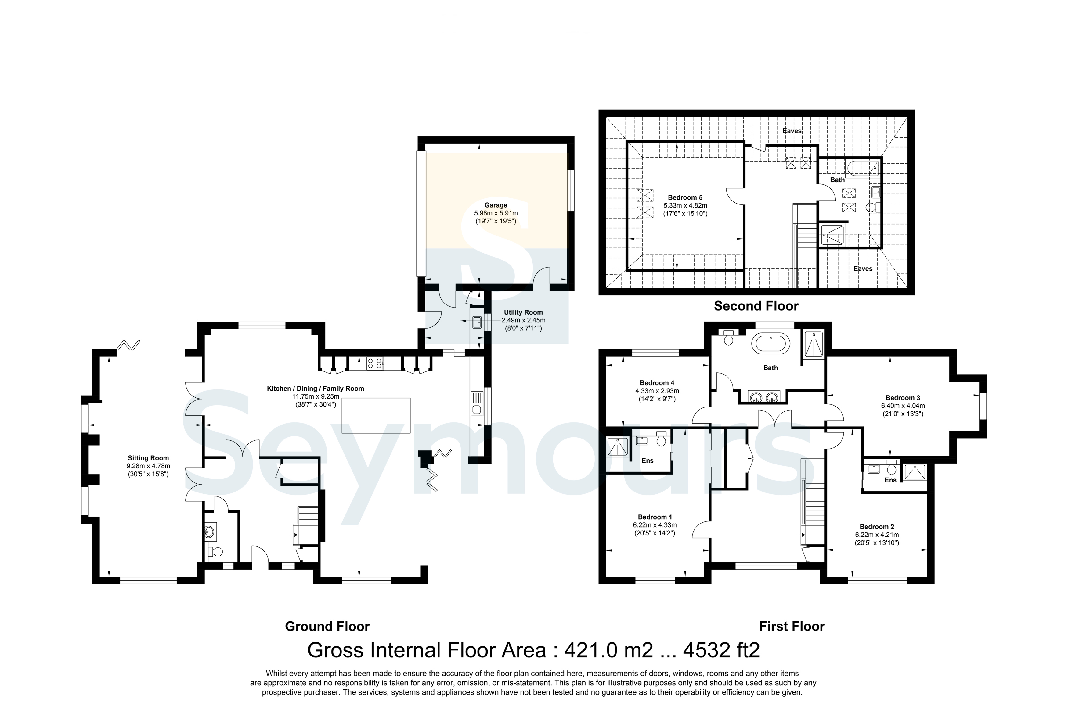 Hookhill Lane, Surrey floorplan