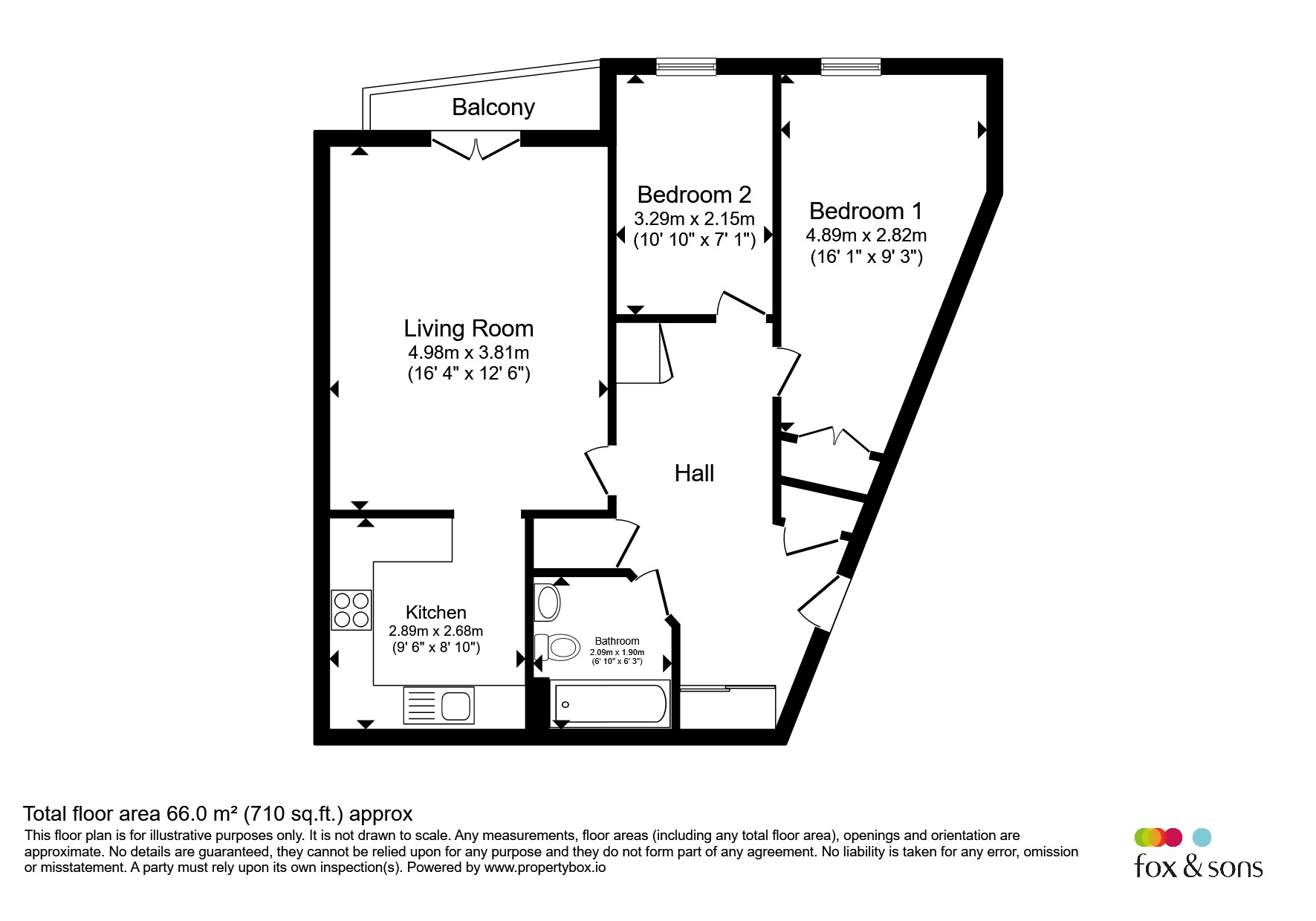 West Park Road, Southampton floorplan