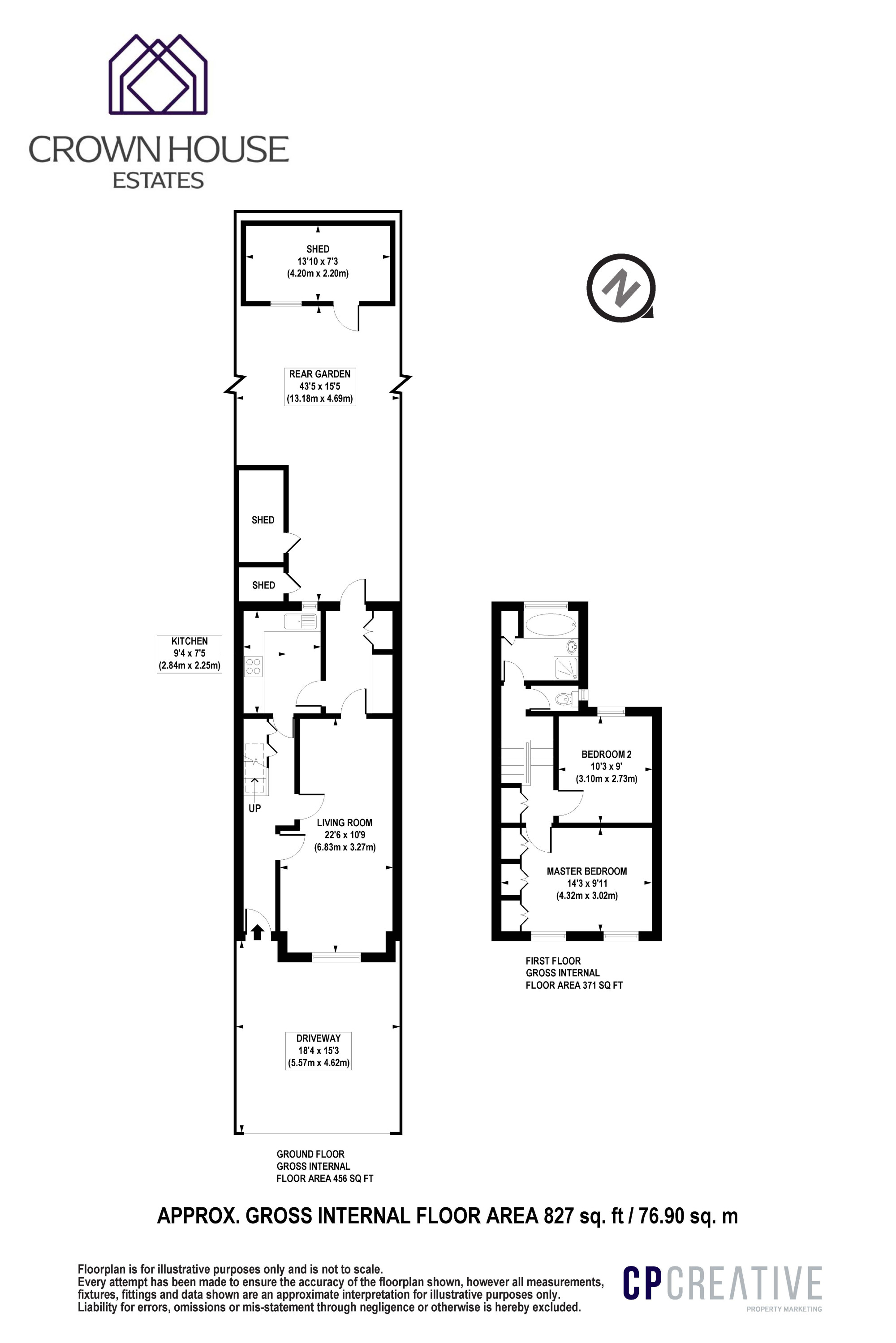 130, Long Lane, London floorplan