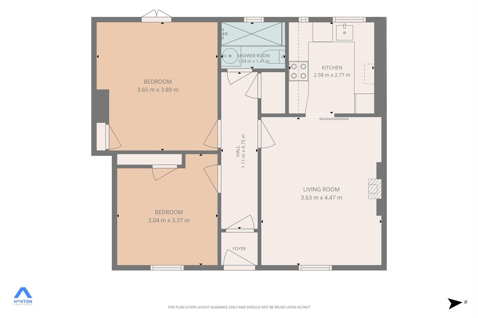 Hillside Avenue, Alexandria floorplan