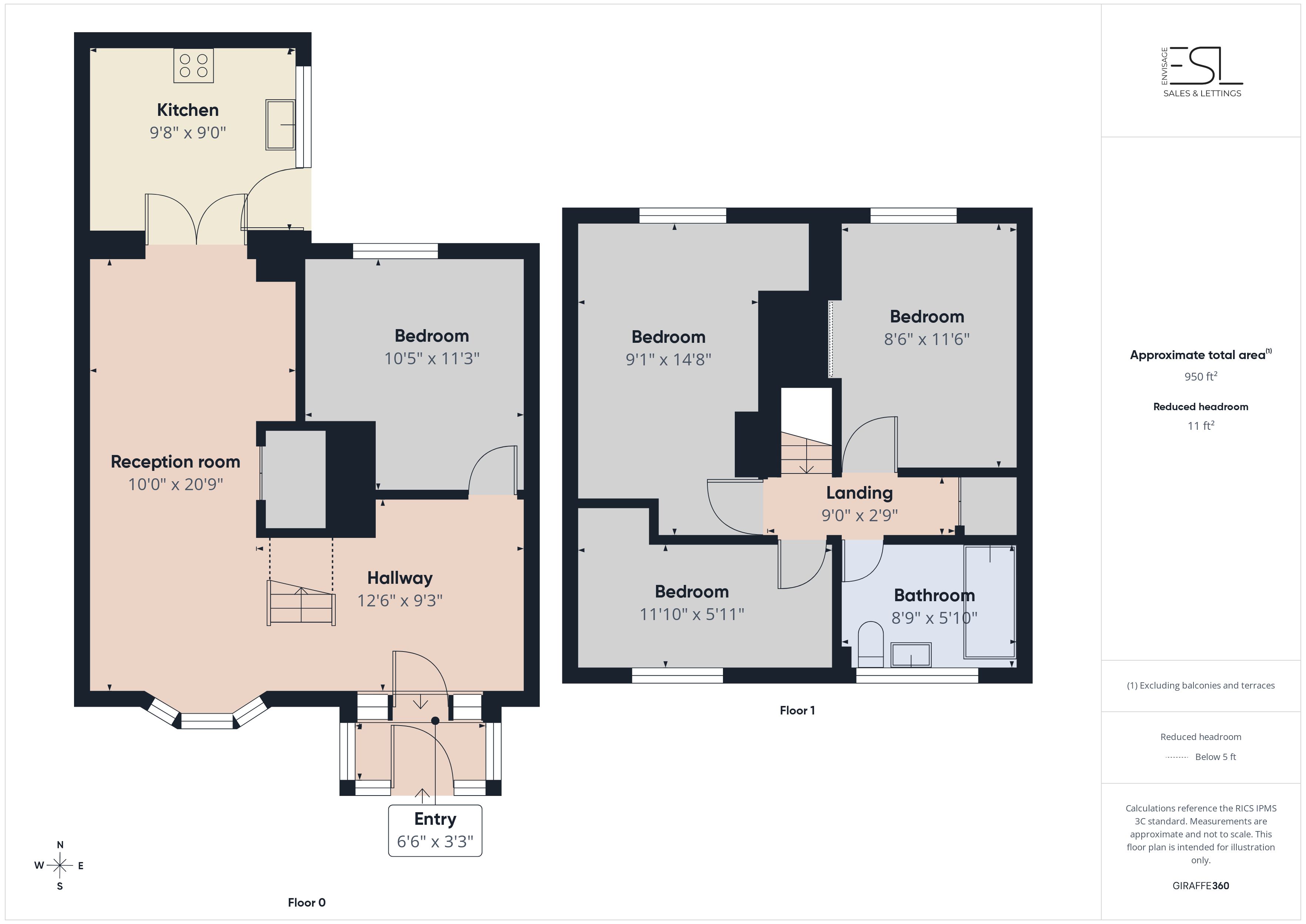 38, Marlcroft, Coventry floorplan