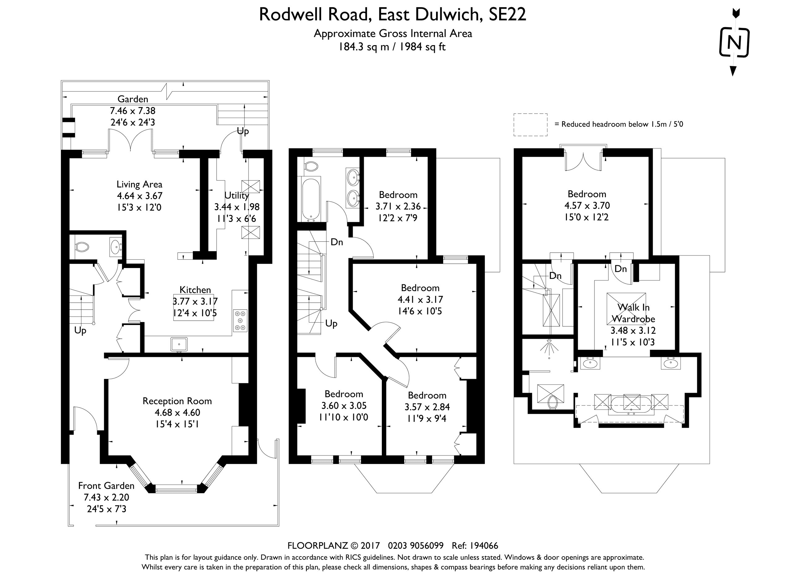 5 Bedrooms Semi-detached house to rent in Rodwell Road, East Dulwich, London SE22