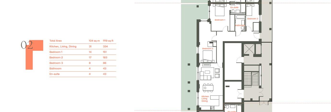 2, The Sidings,East Churchfield Road, London floorplan