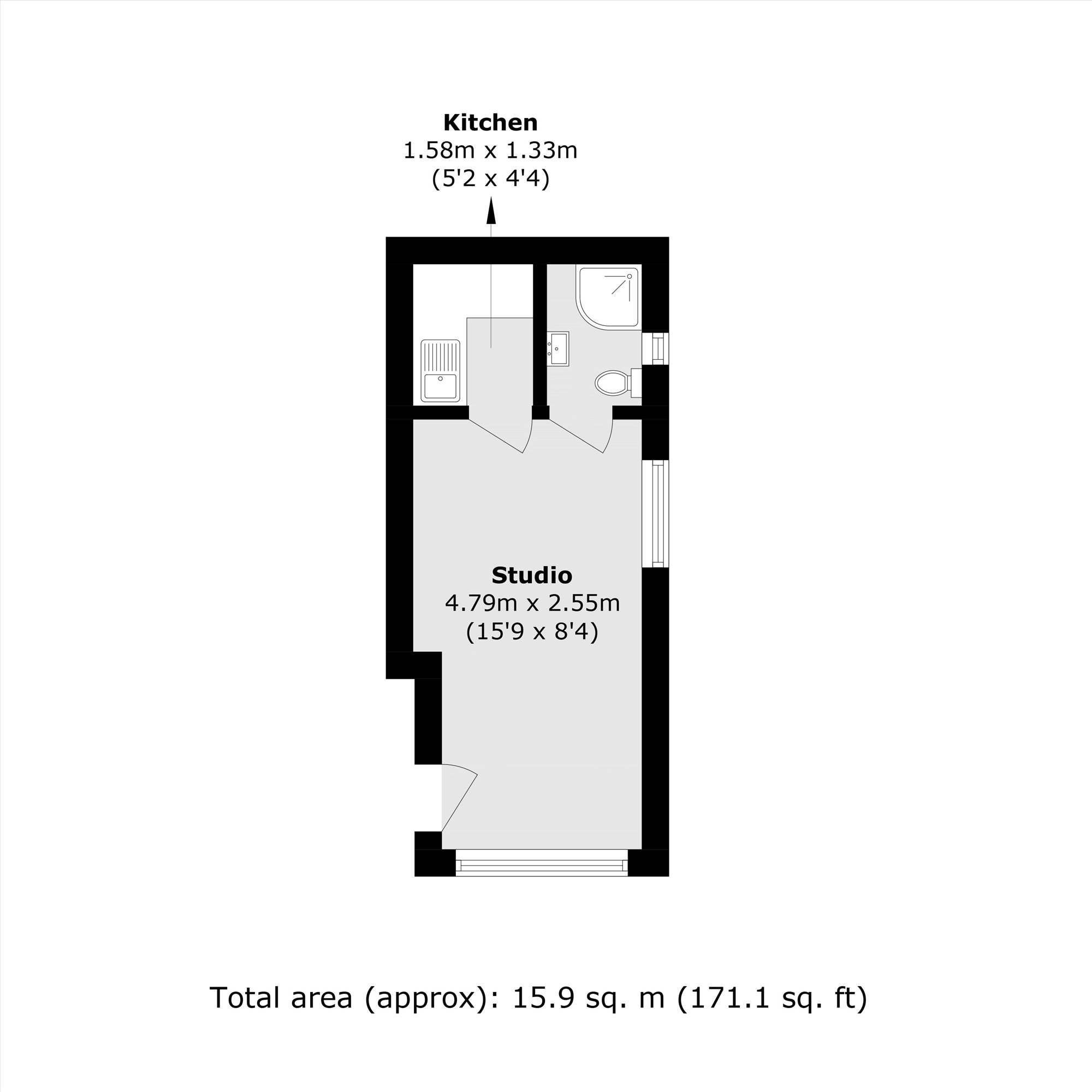 154, Wood Lane, Isleworth floorplan