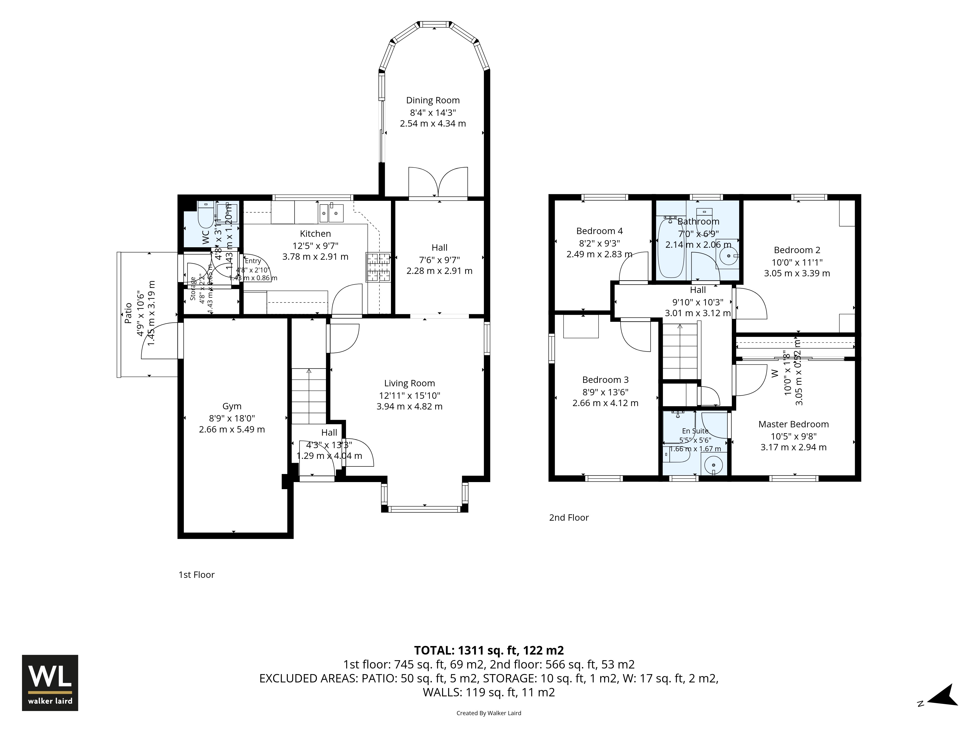 17, King George Place, Renfrew floorplan