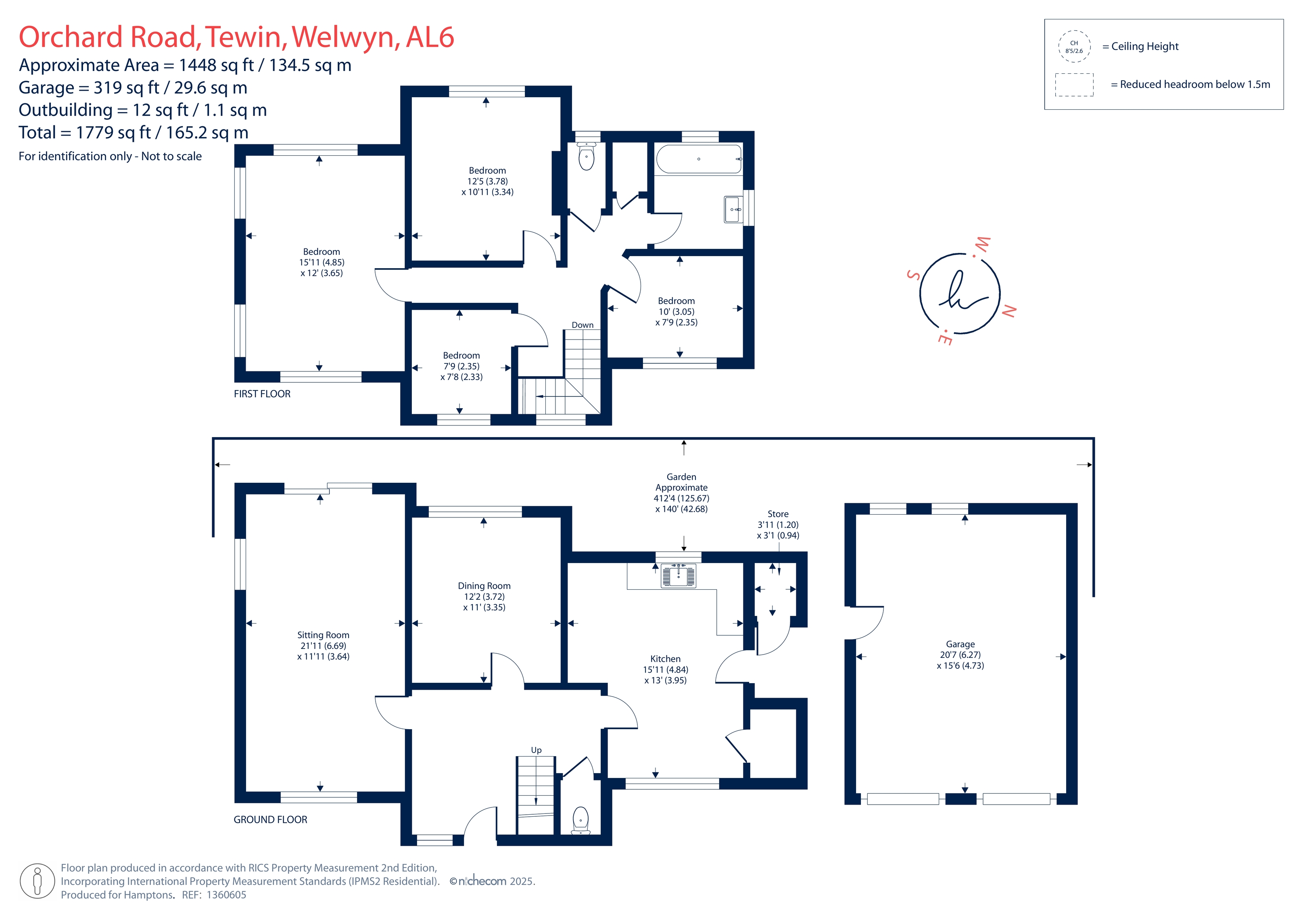 56, Orchard Road, Tewin, Welwyn floorplan