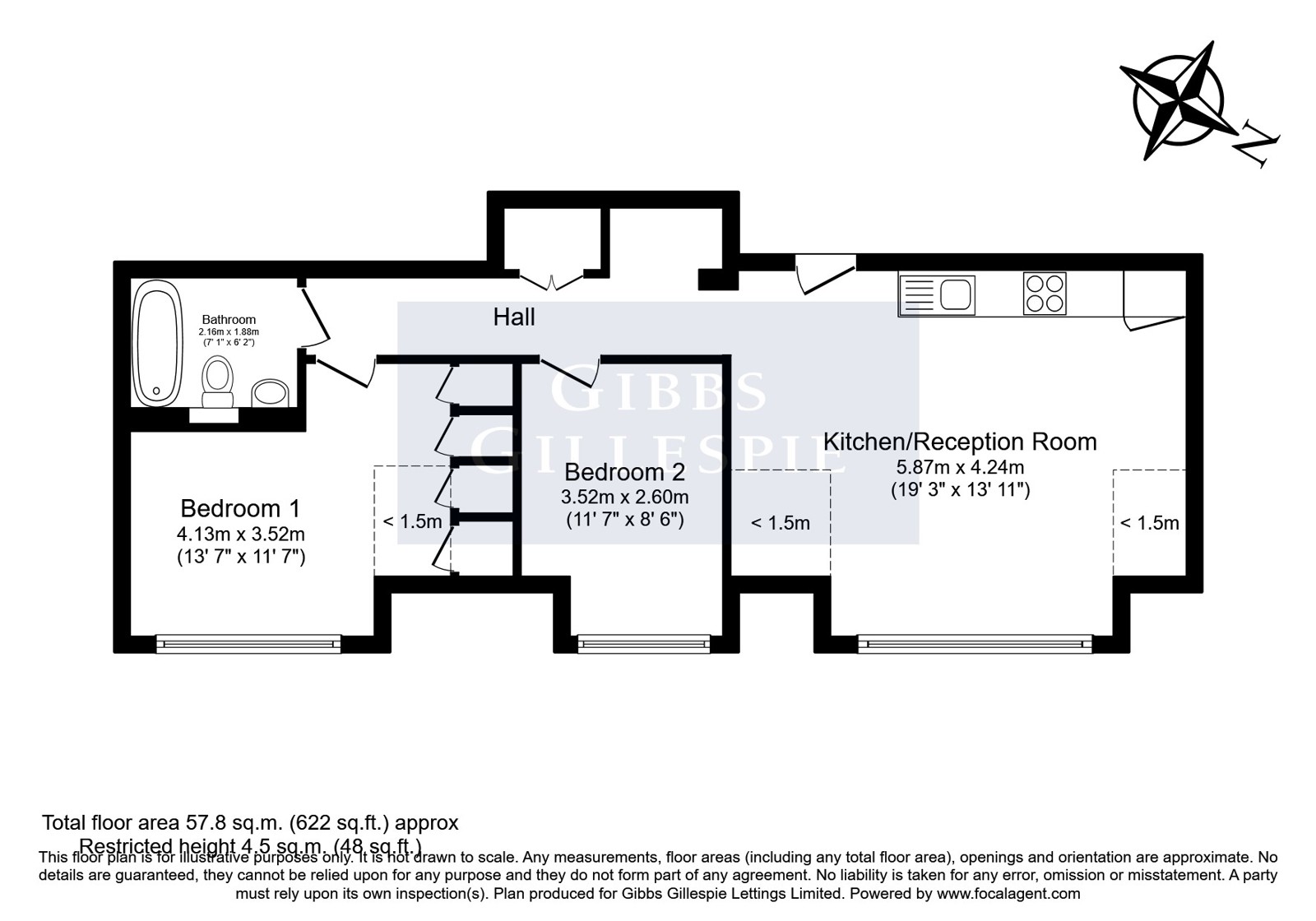 Chapters, Gerrards Cross floorplan