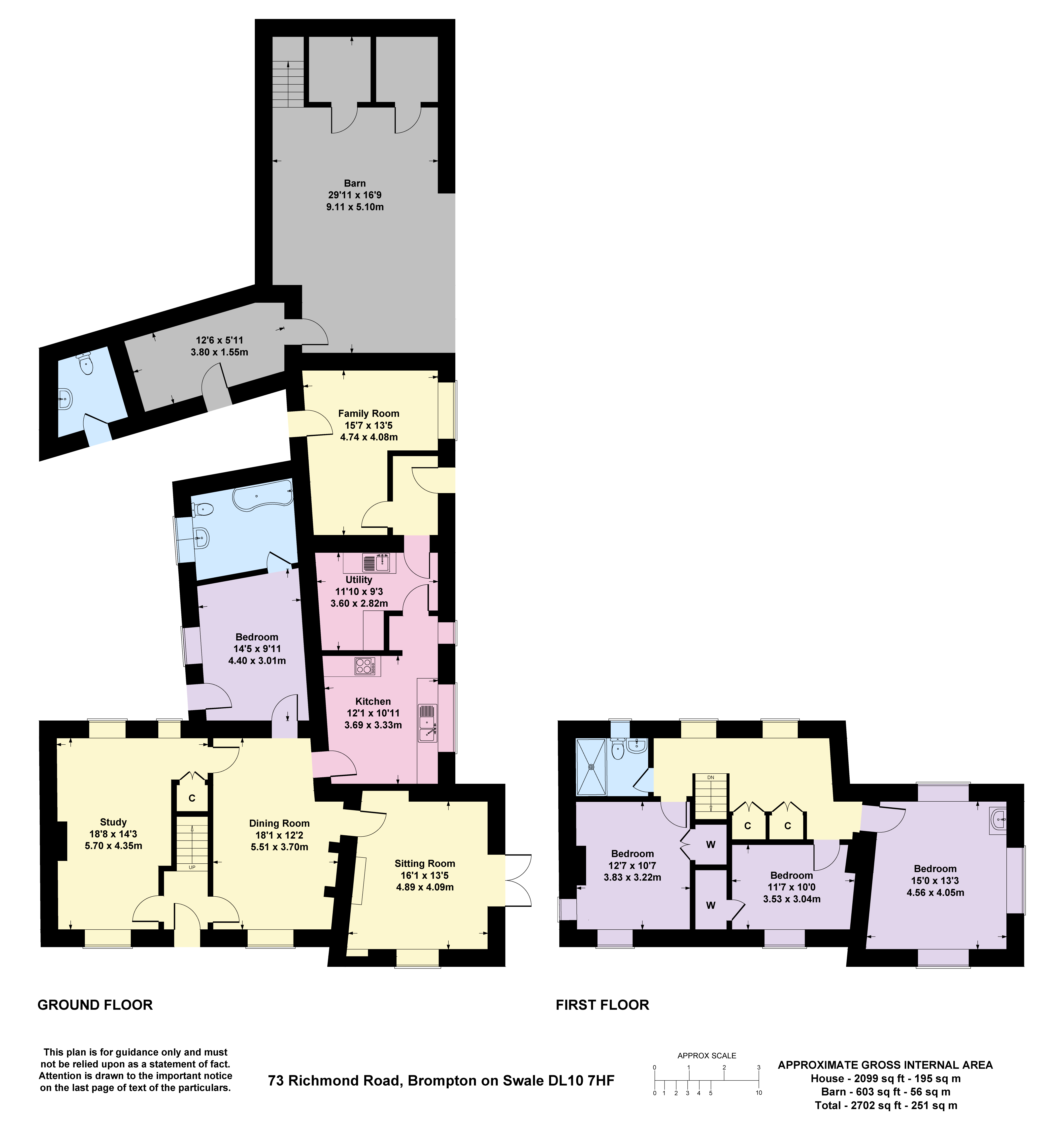 Richmond Road, Brompton On Swale, Richmond, North Yorkshire DL10, 4