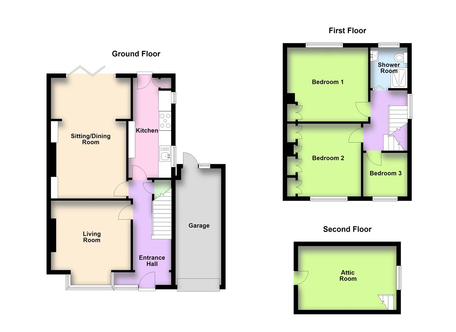 52, Collinson Avenue, Scunthorpe floorplan
