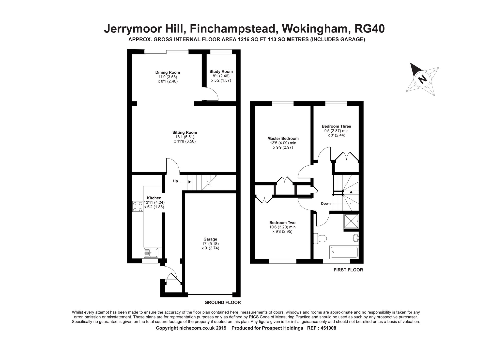 3 Bedrooms Semi-detached house for sale in Jerrymoor Hill, Finchampstead, Wokingham, Berkshire RG40