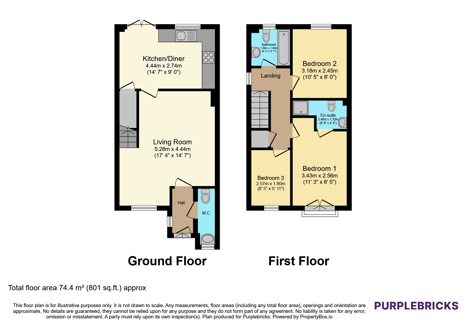 10, Waterside Close, Wolverhampton floorplan