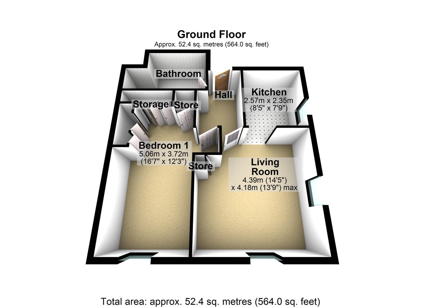 39, Low Mill, Lancaster floorplan