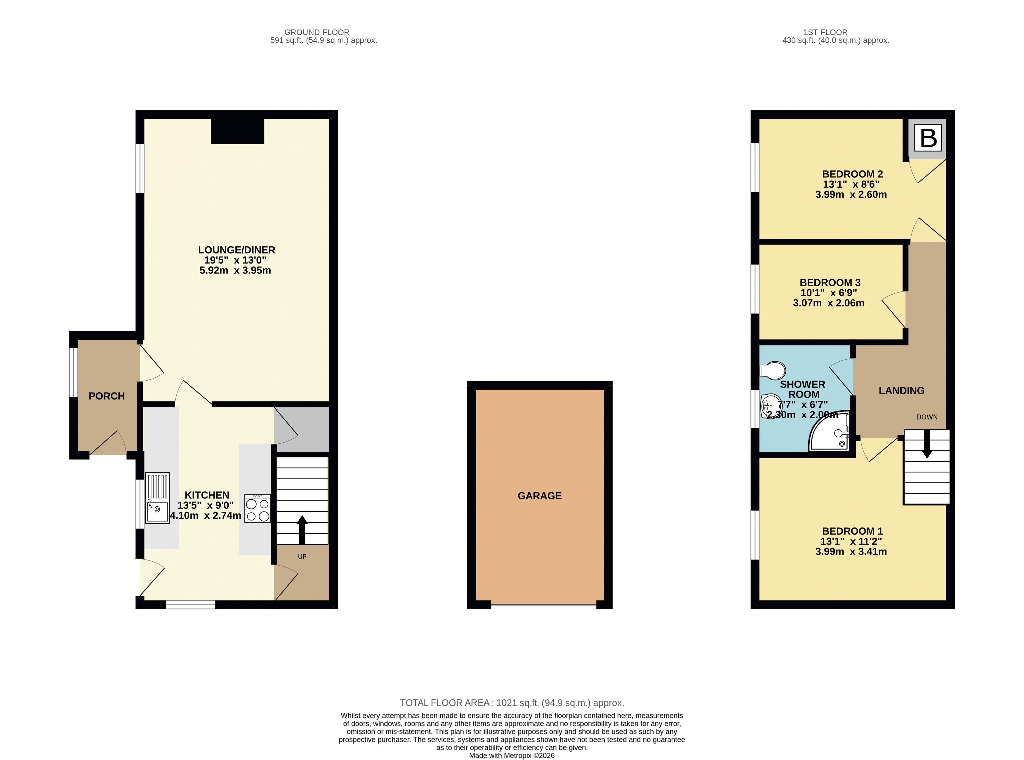 Cloudberry Cottage, Hayes Yard, Lincoln floorplan