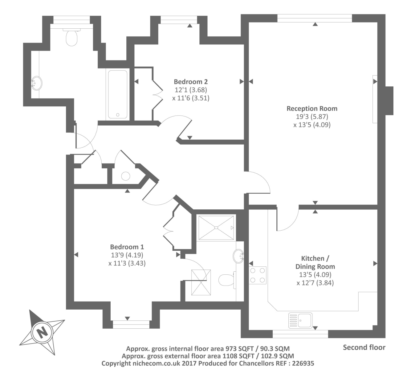 2 Bedrooms Flat for sale in Sunninghill, Berkshire SL5