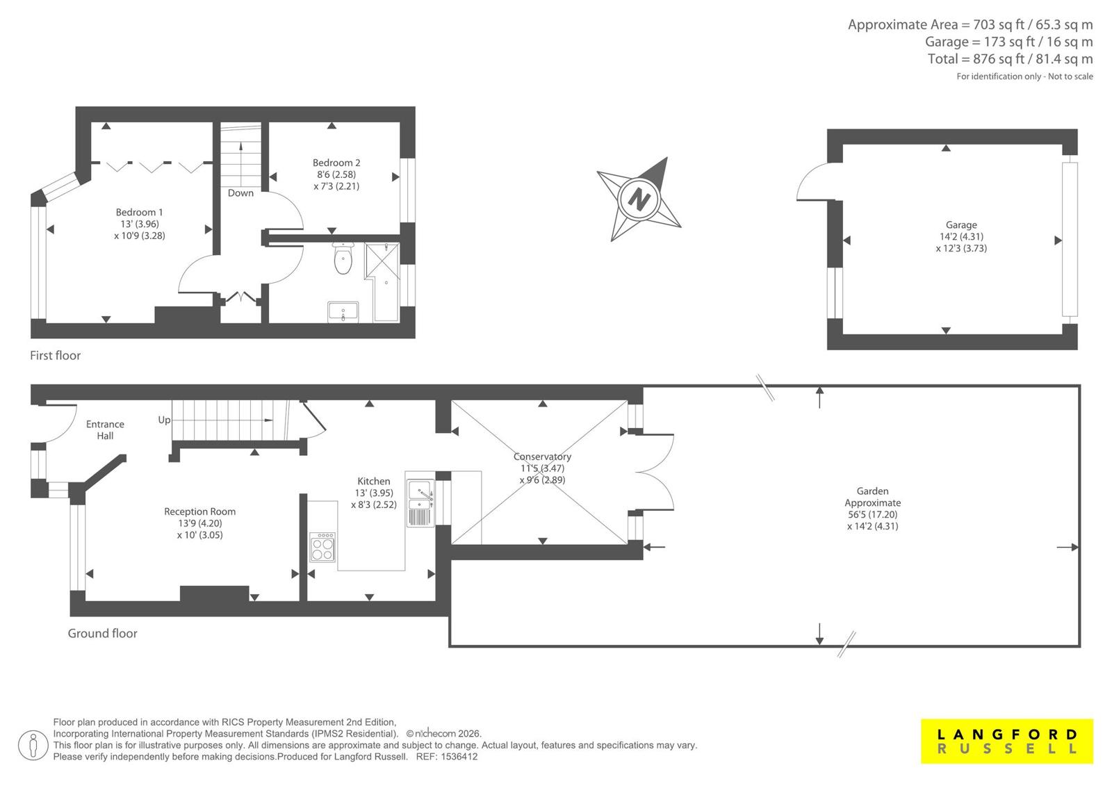 Harcourt Avenue, Sidcup floorplan