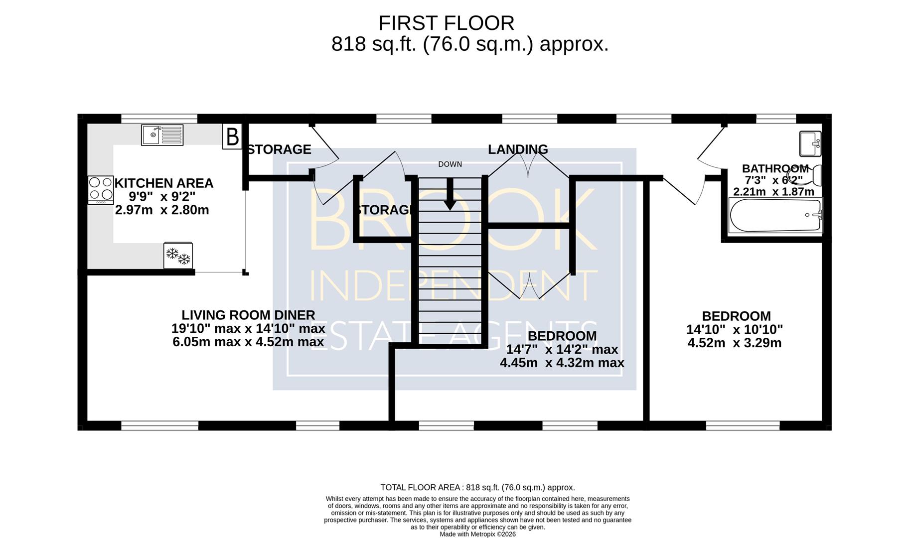 112, Bedford Drive, Fareham floorplan