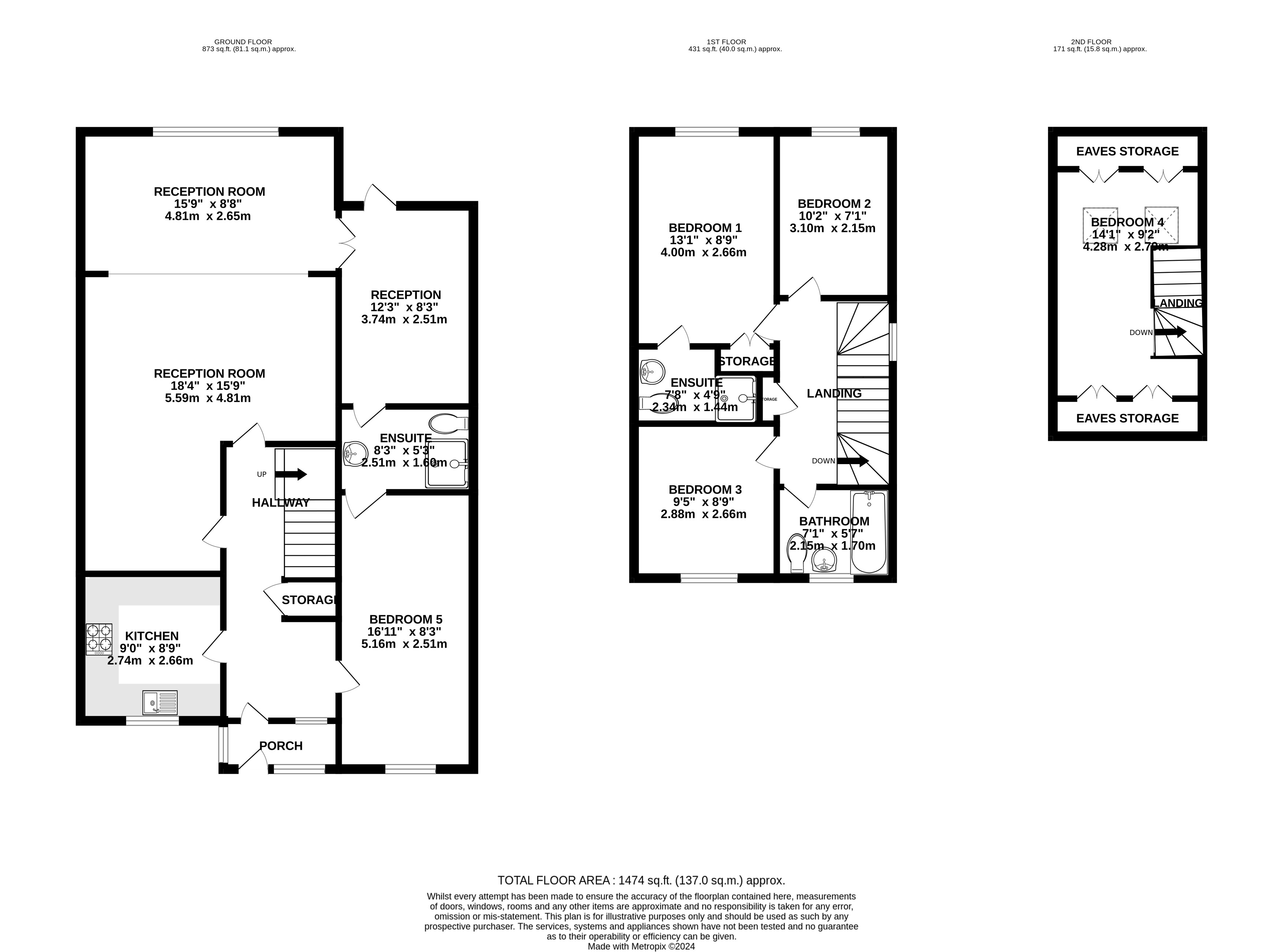 51, Paddington Close, Greater London floorplan