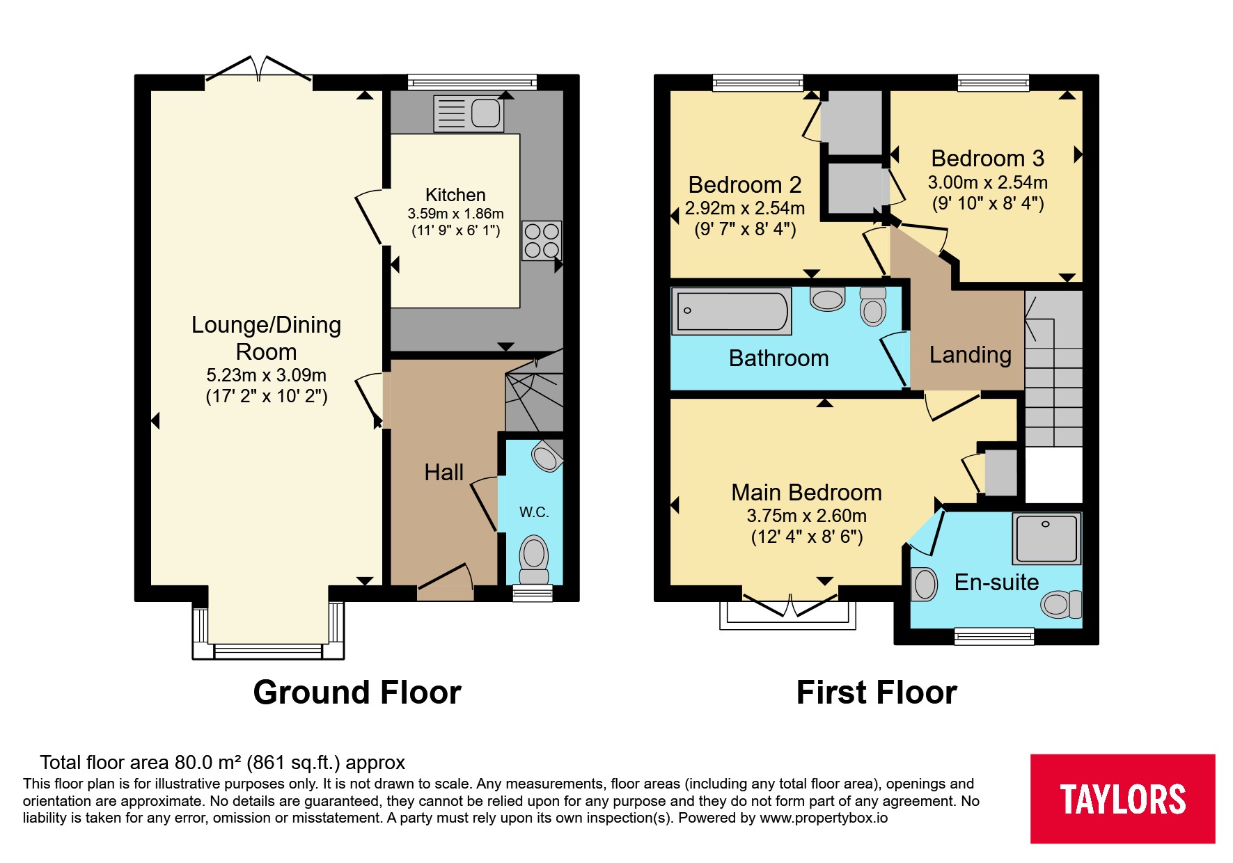 43, Hunsbury Chase, Buckinghamshire floorplan