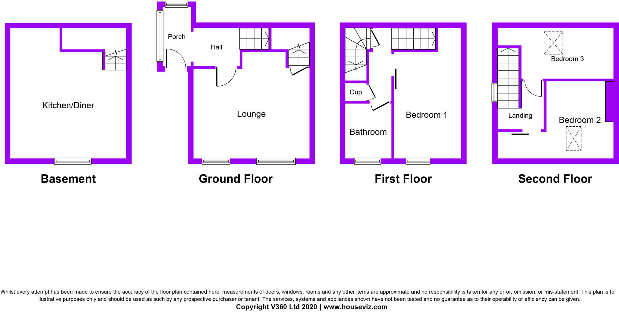 28, Drewry Road, West Yorkshire floorplan