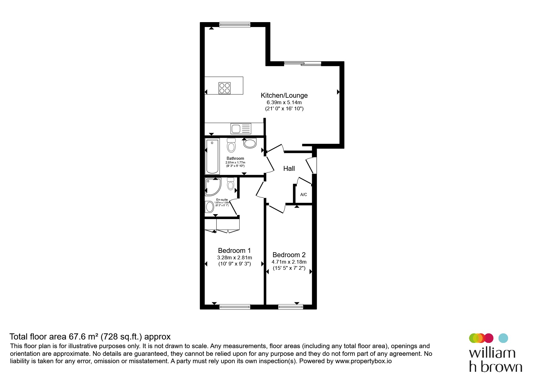 92, The Waterfront, Hertford floorplan
