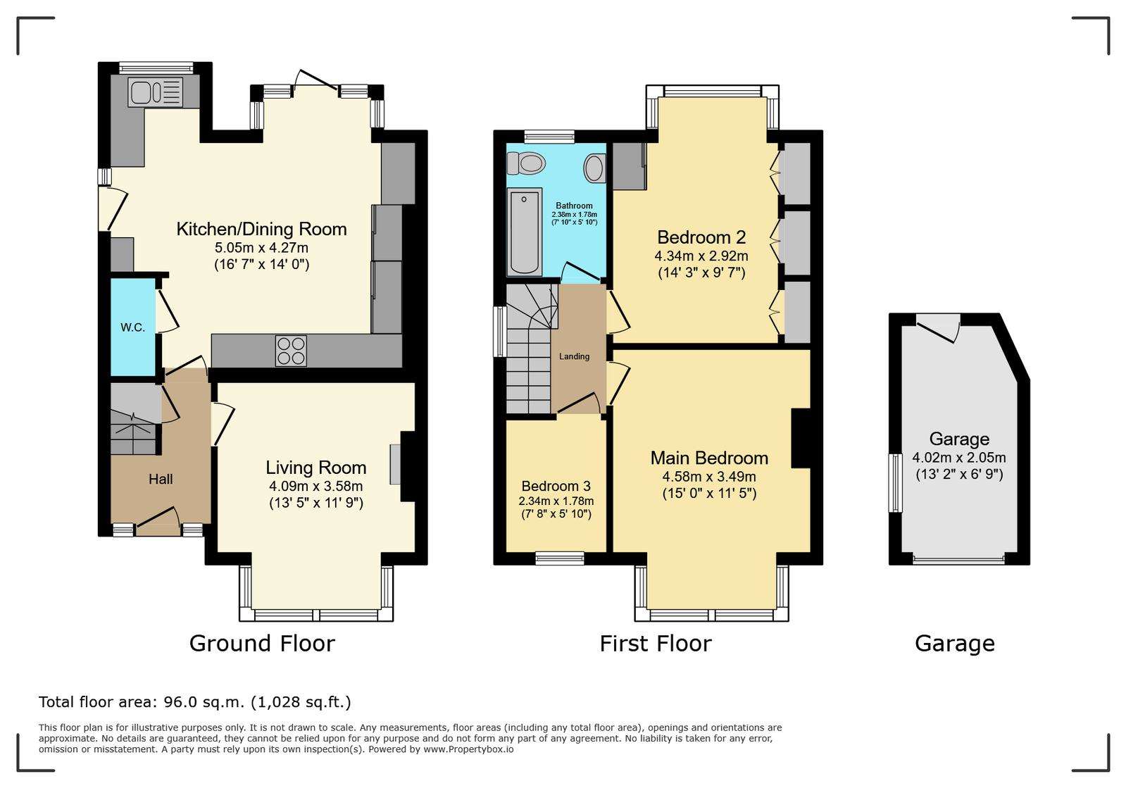 401, London Road, Carlisle floorplan