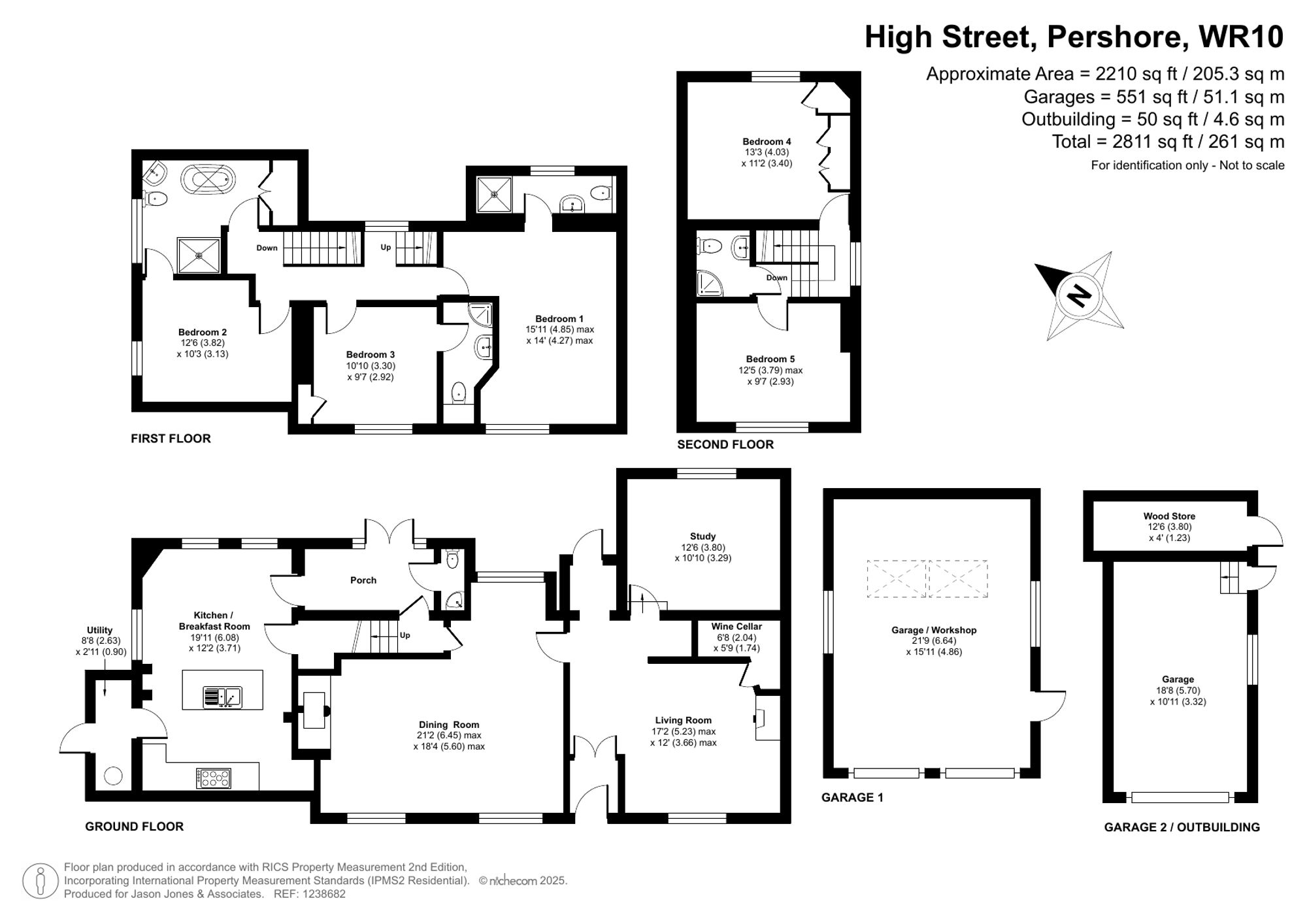 159 High Street, Pershore floorplan
