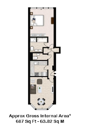 8, Imperial House 11-13, Young Street, London floorplan