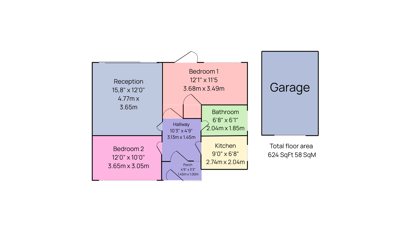 6, Pynders Lane, Dunstable floorplan
