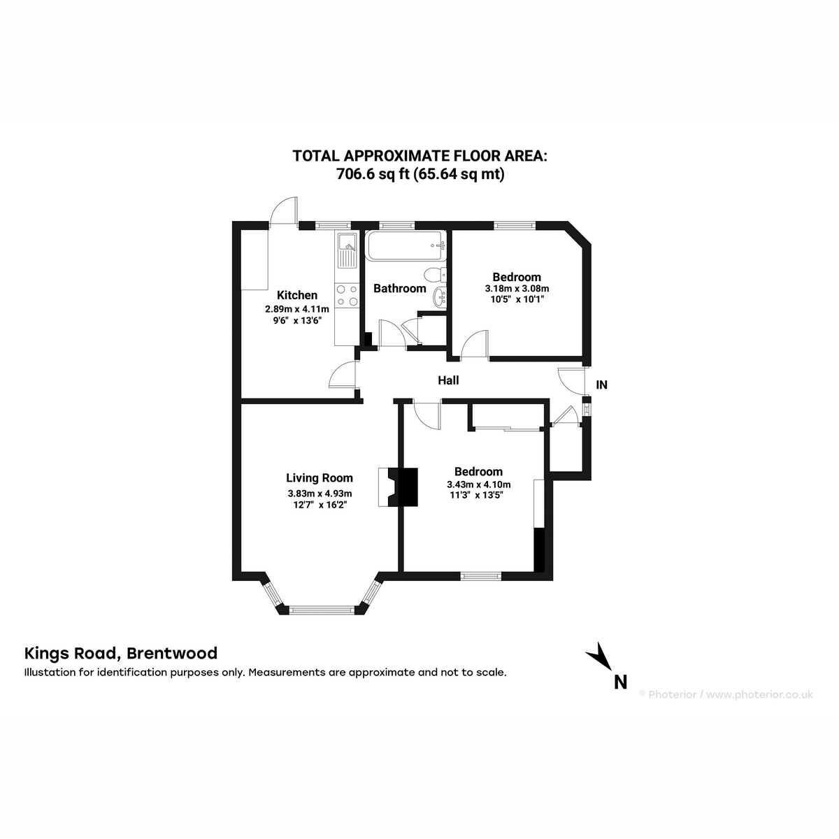71, Kings Road, Brentwood floorplan