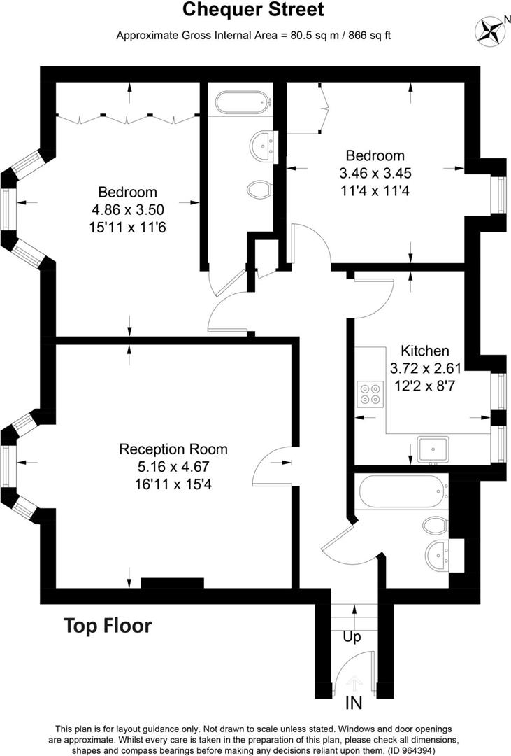 Chequer Street, St Albans floorplan