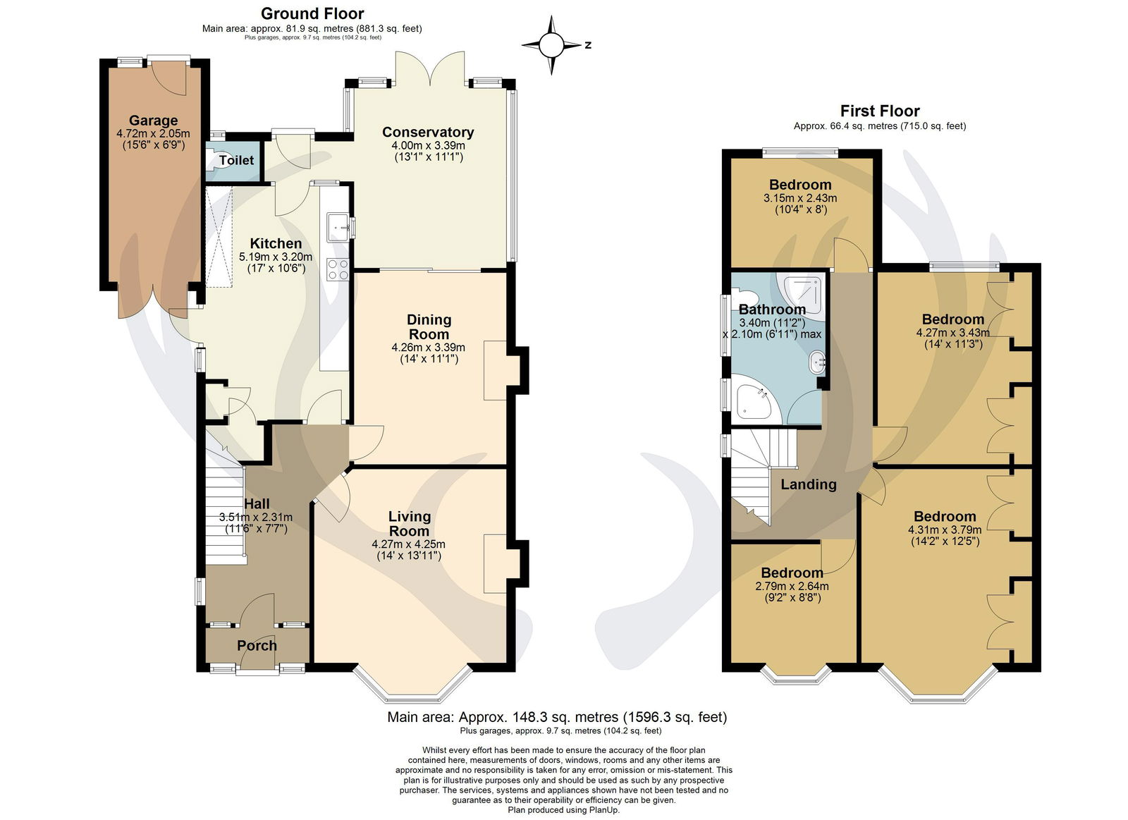 6, Audley Avenue, Margate floorplan