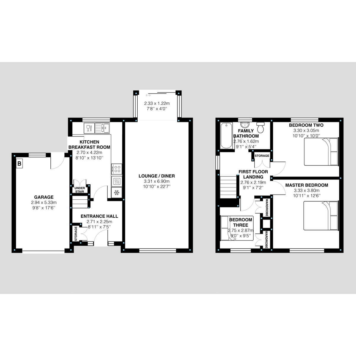 26, Woodlands Avenue, Blackburn floorplan